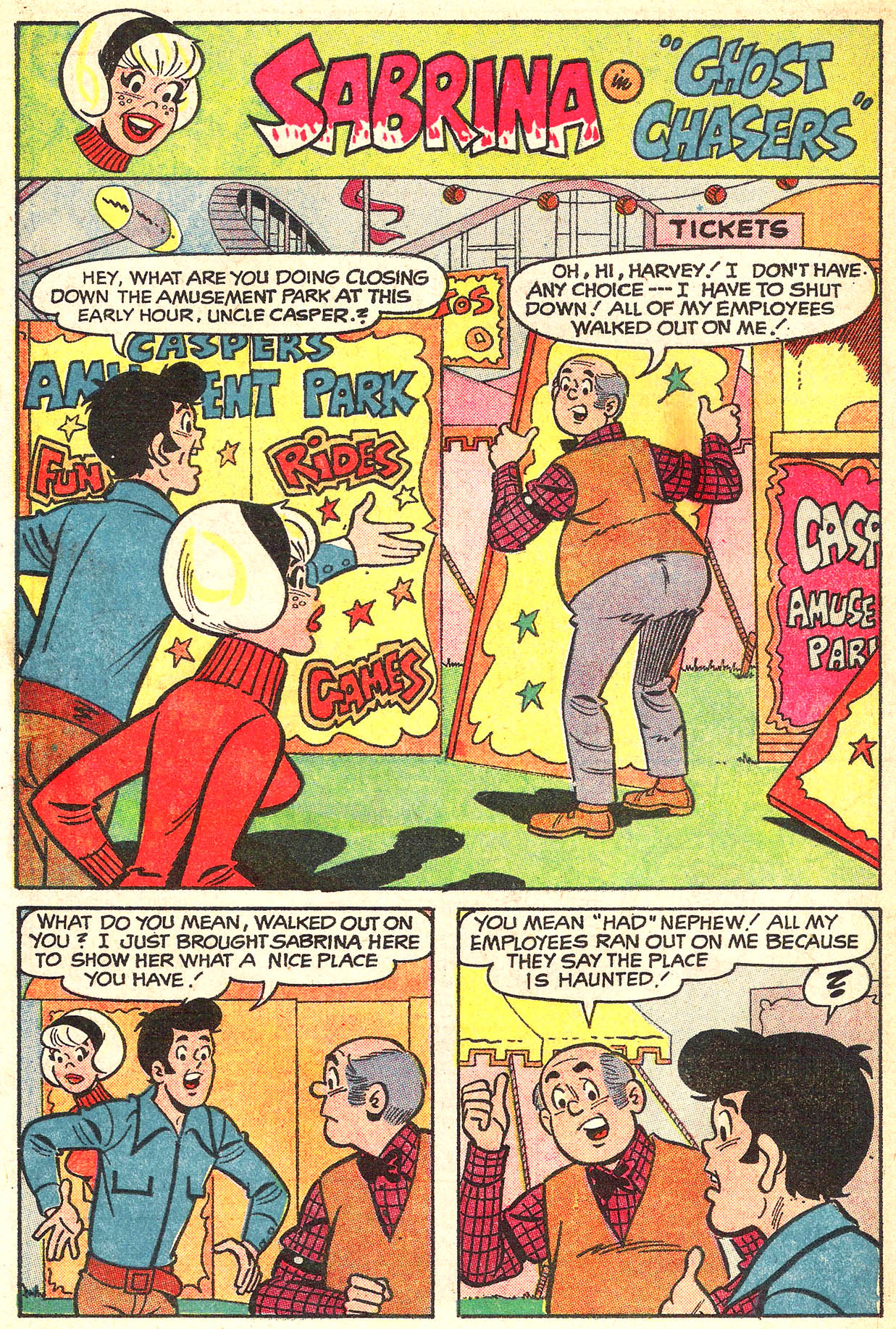 Read online Sabrina The Teenage Witch (1971) comic -  Issue #6 - 38