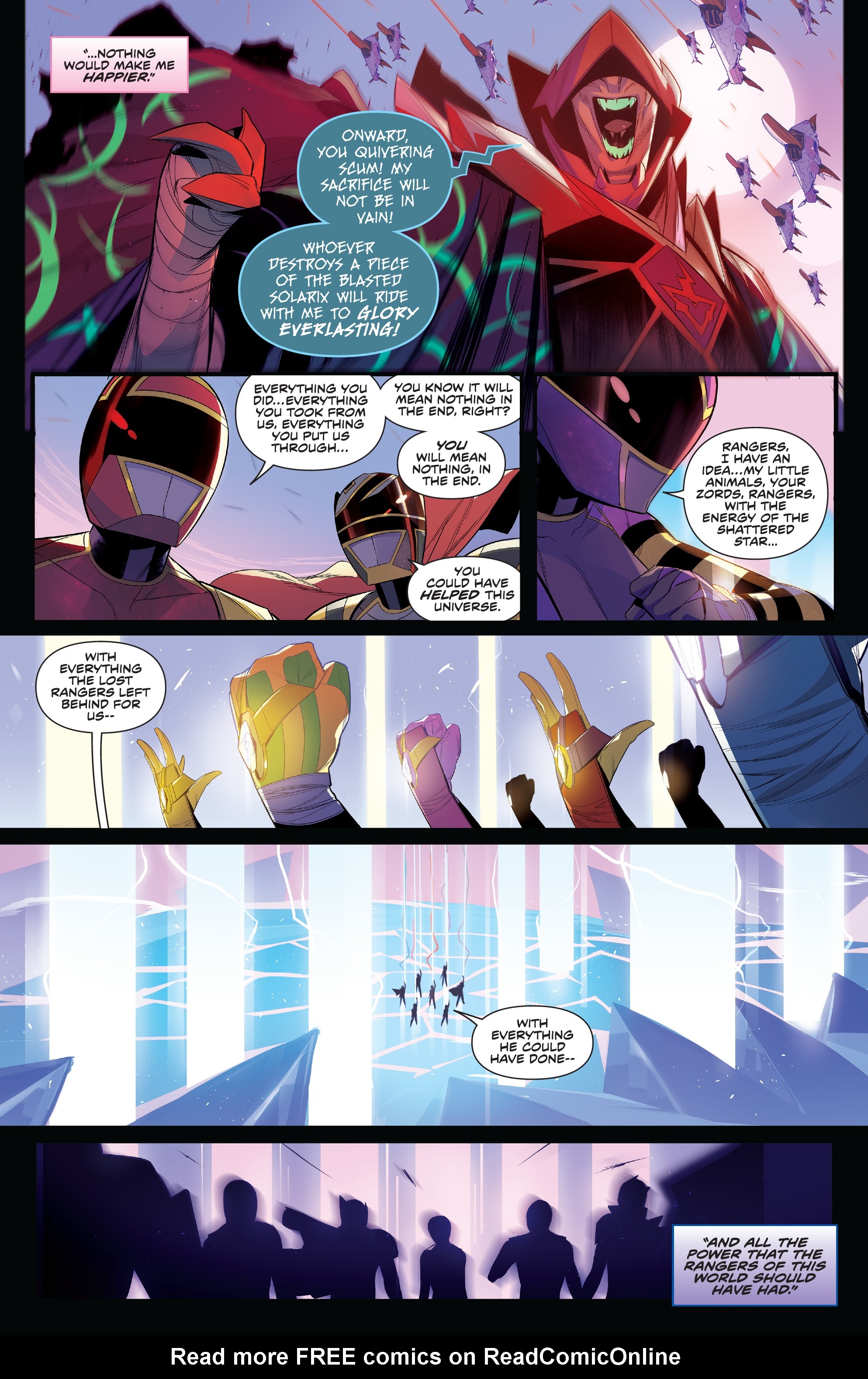 Read online Mighty Morphin Power Rangers comic -  Issue #39 - 6