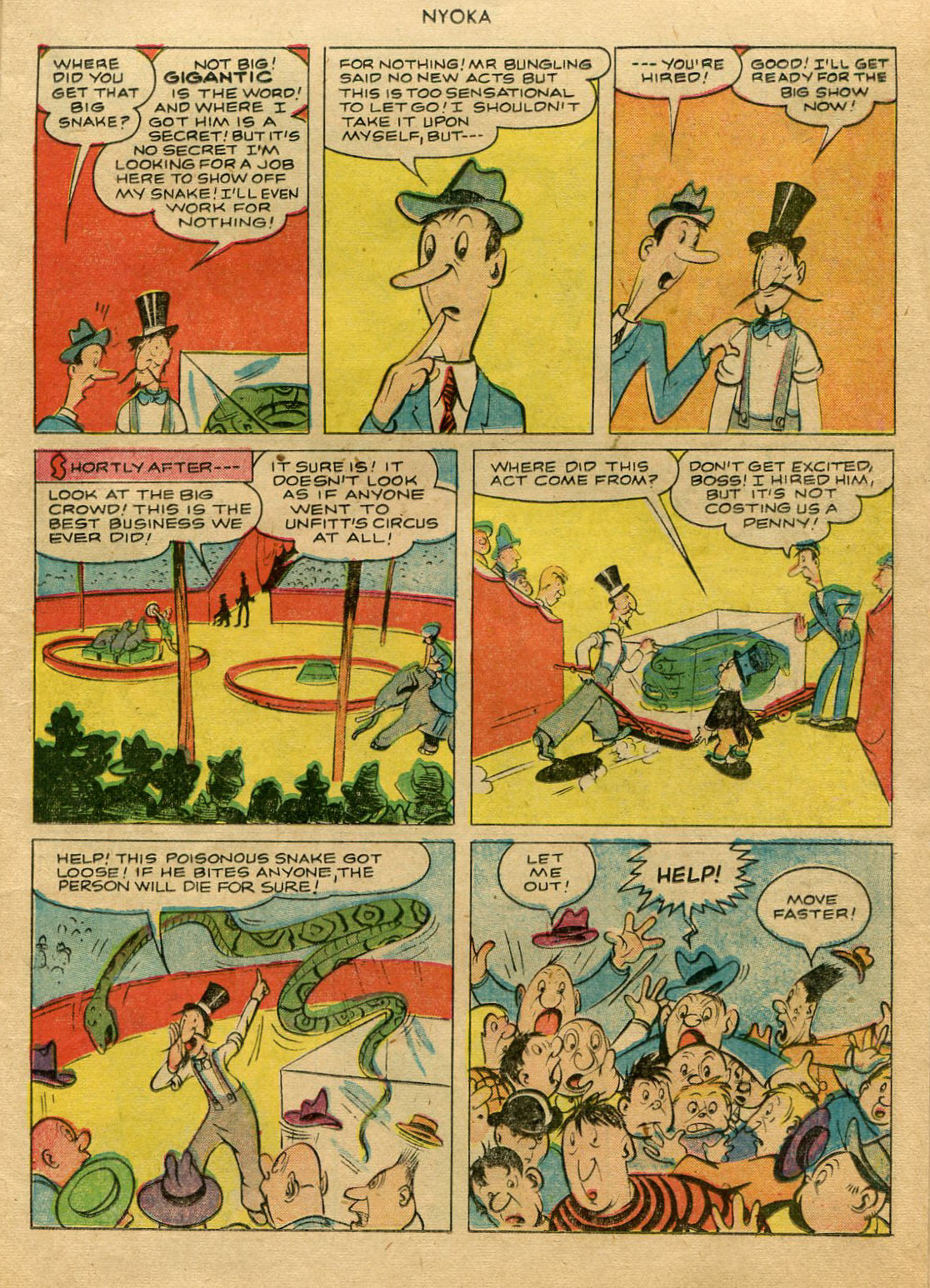 Read online Nyoka the Jungle Girl (1945) comic -  Issue #63 - 13