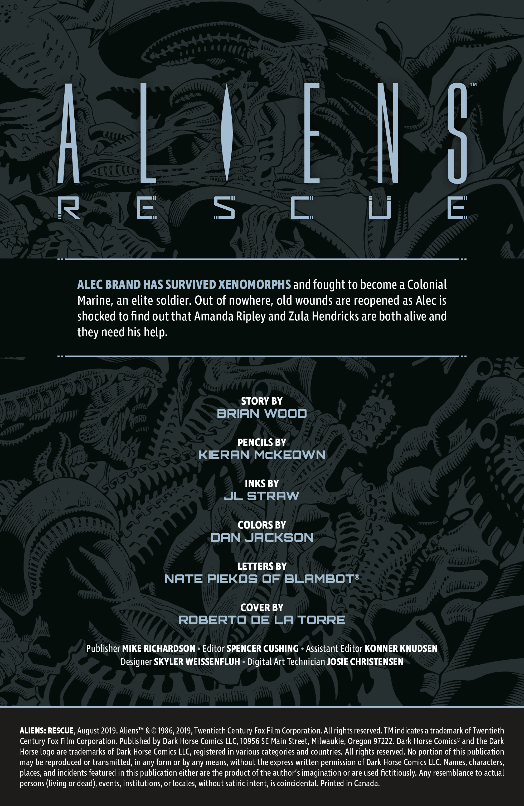 Read online Aliens: Rescue comic -  Issue #2 - 2