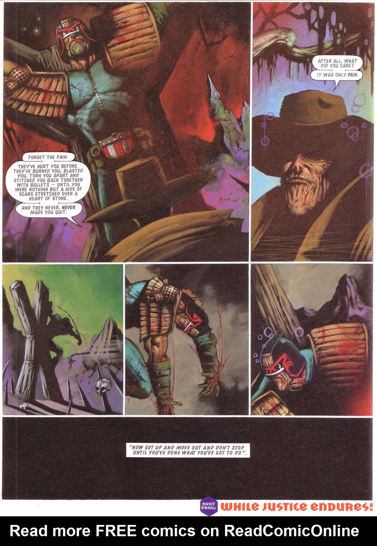 Read online Judge Dredd: Goodnight Kiss comic -  Issue # TPB - 62