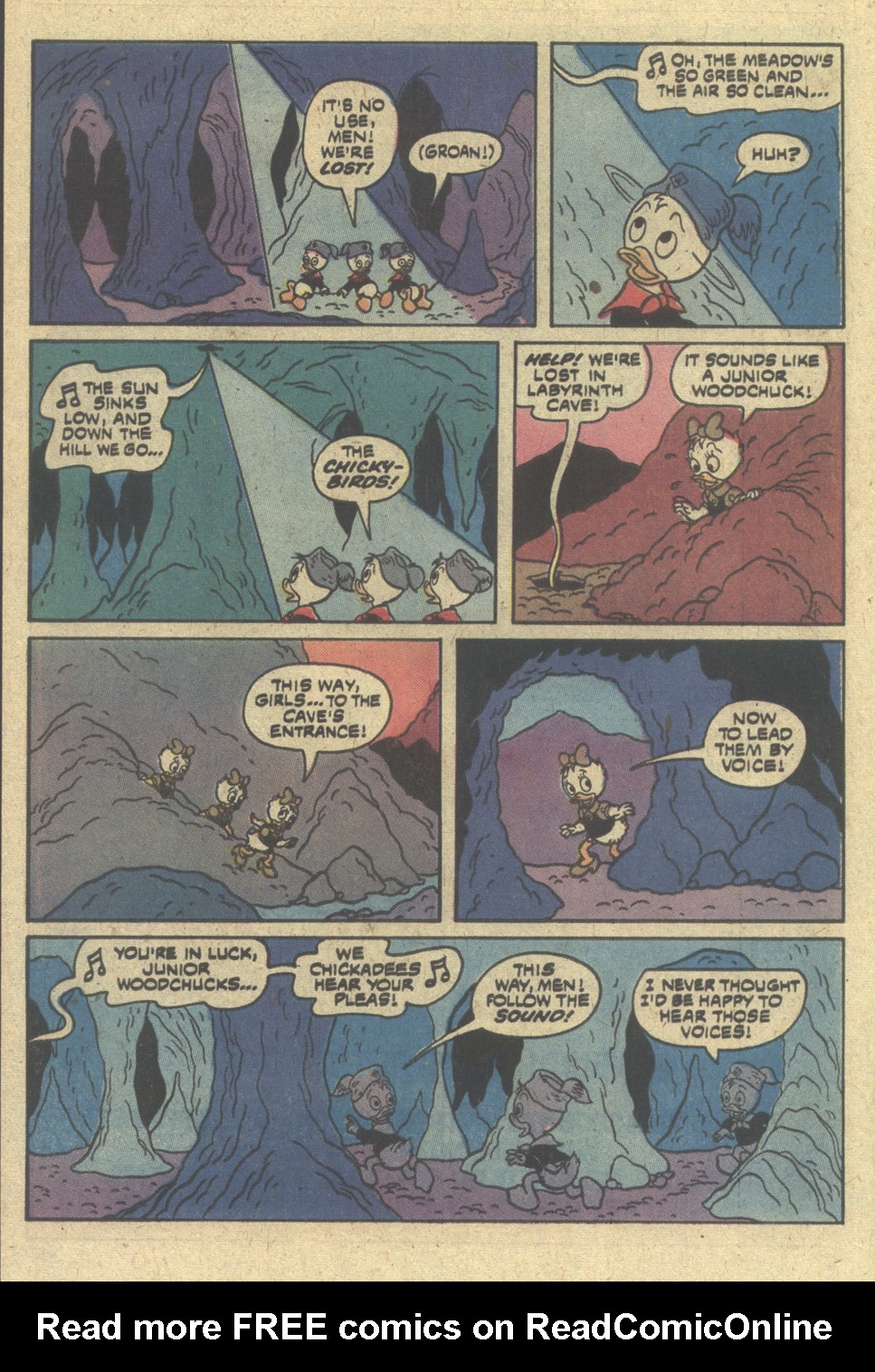 Read online Huey, Dewey, and Louie Junior Woodchucks comic -  Issue #55 - 32
