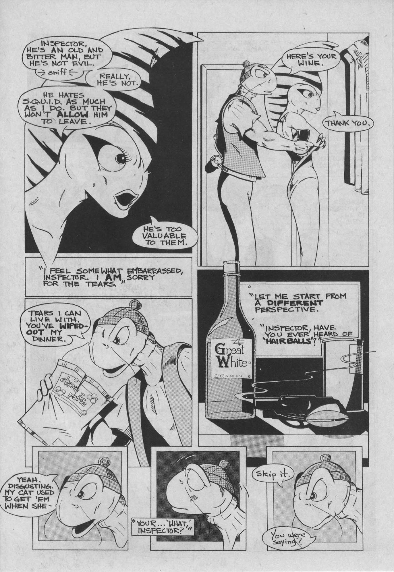 Read online The Fish Police comic -  Issue #1 - 7