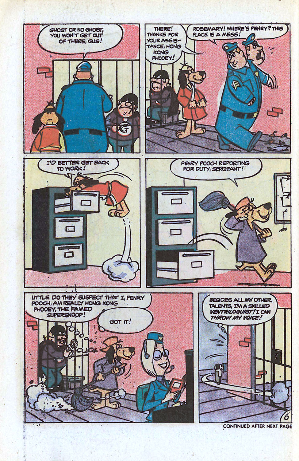 Read online Hong Kong Phooey comic -  Issue #9 - 16