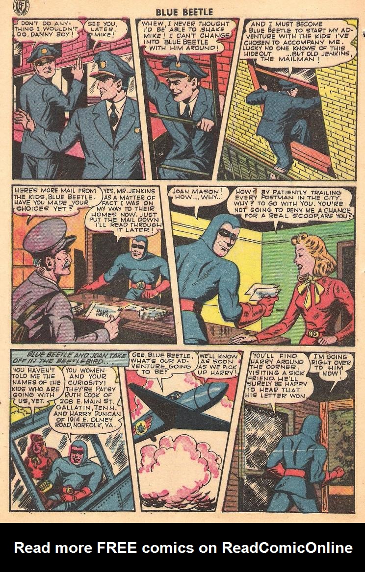 Read online The Blue Beetle comic -  Issue #38 - 4