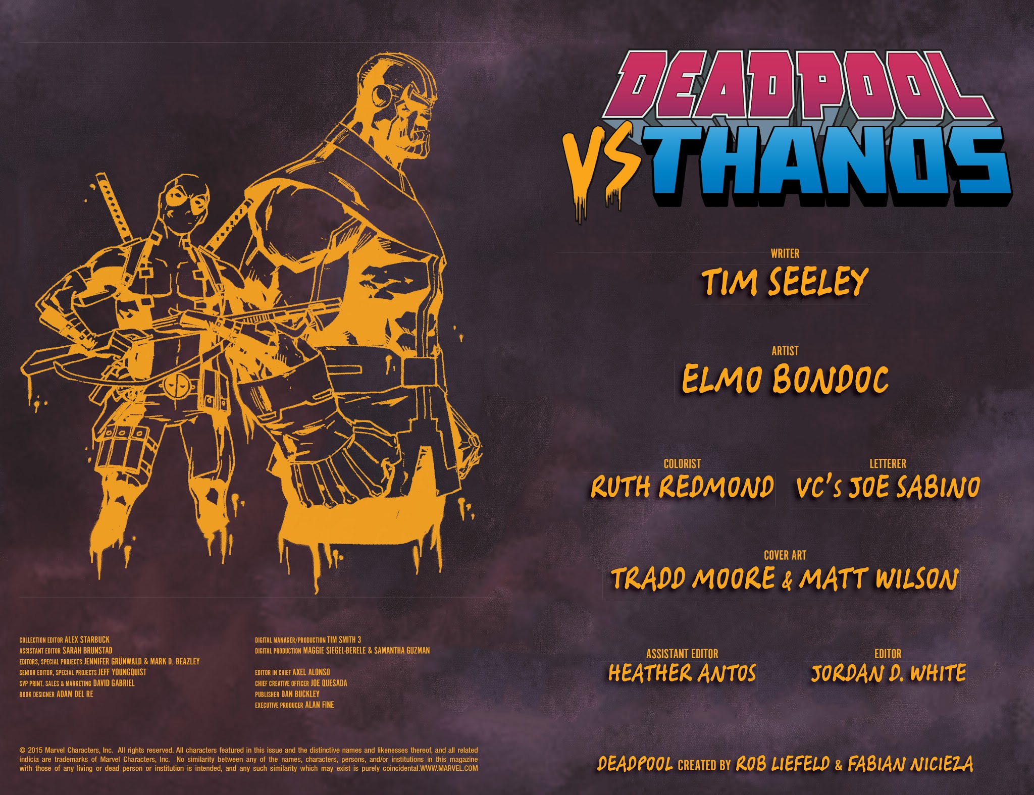 Read online Deadpool vs. Thanos comic -  Issue # _TPB - 3