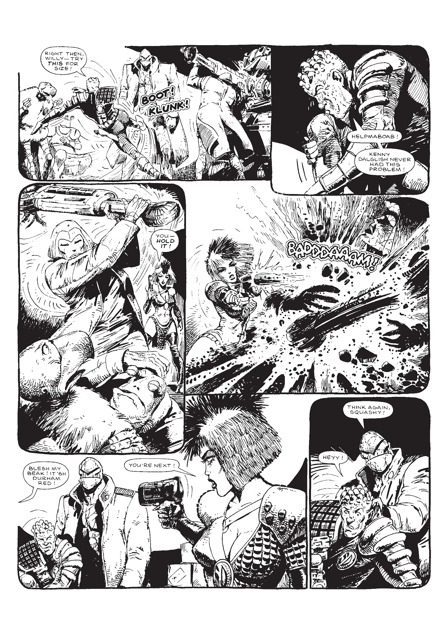 Read online Strontium Dog: Search/Destroy Agency Files comic -  Issue # TPB 4 - 277