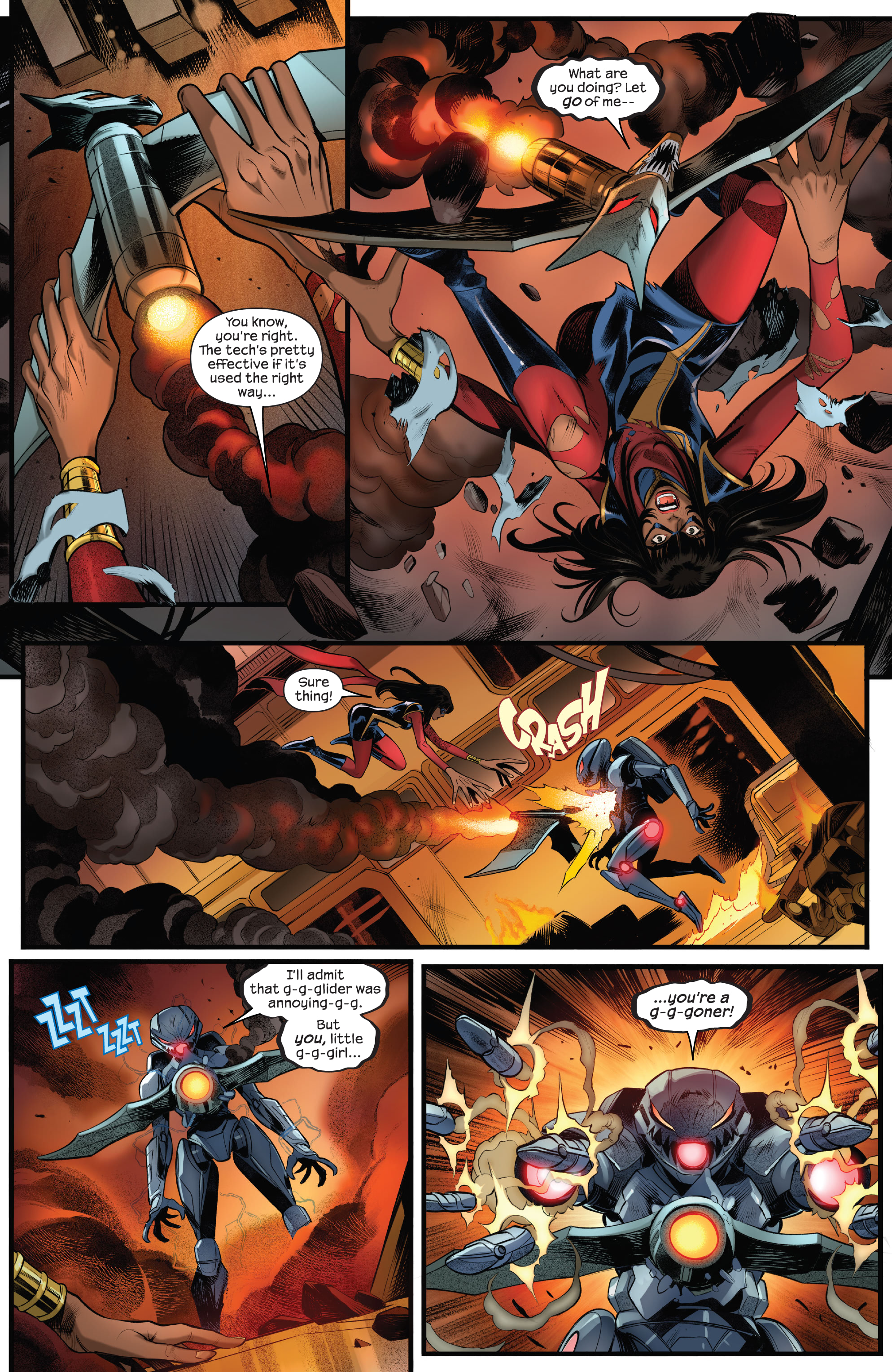 Read online Dark Web: Ms. Marvel comic -  Issue #1 - 16