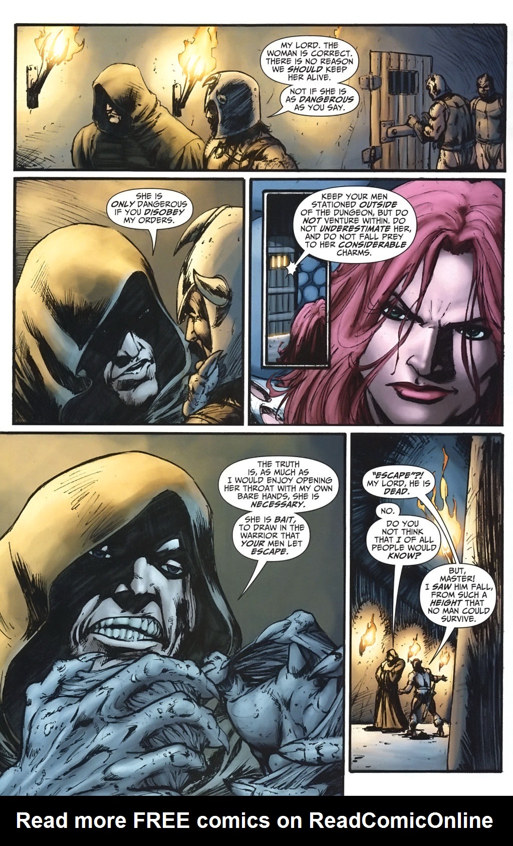 Read online Red Sonja / Claw The Unconquered: Devil's Hands comic -  Issue # TPB - 51