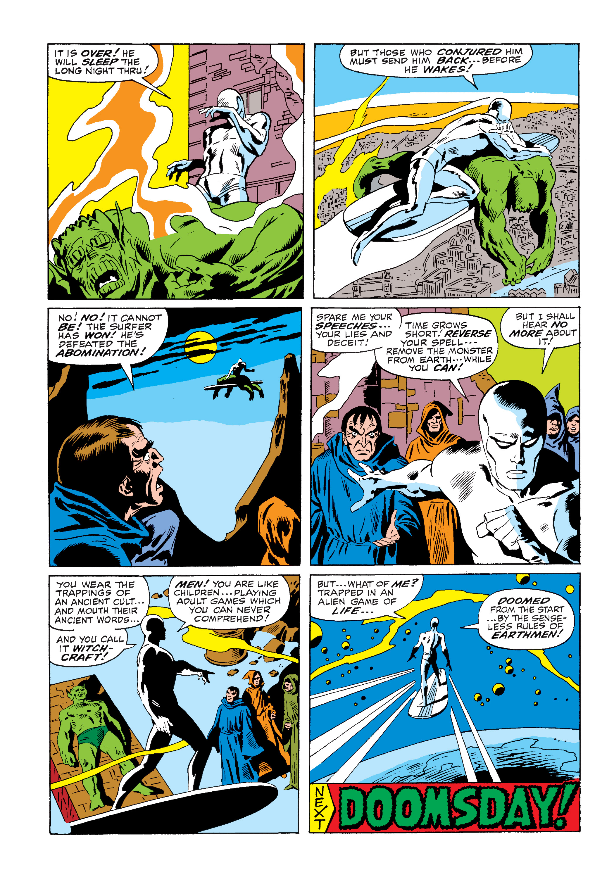 Read online Marvel Masterworks: The Silver Surfer comic -  Issue # TPB 2 (Part 2) - 53