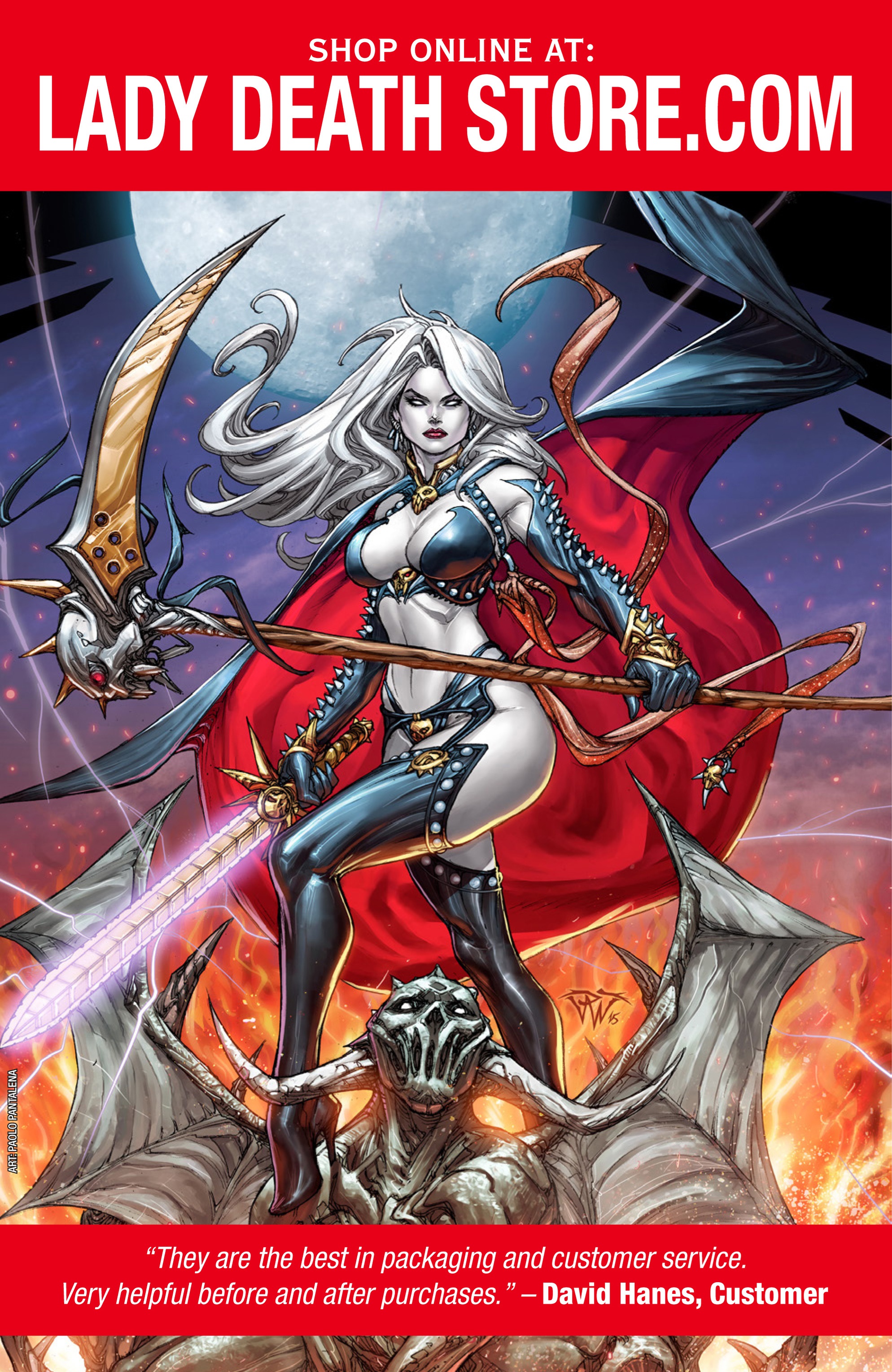 Read online Lady Death: Lingerie comic -  Issue # Full - 28