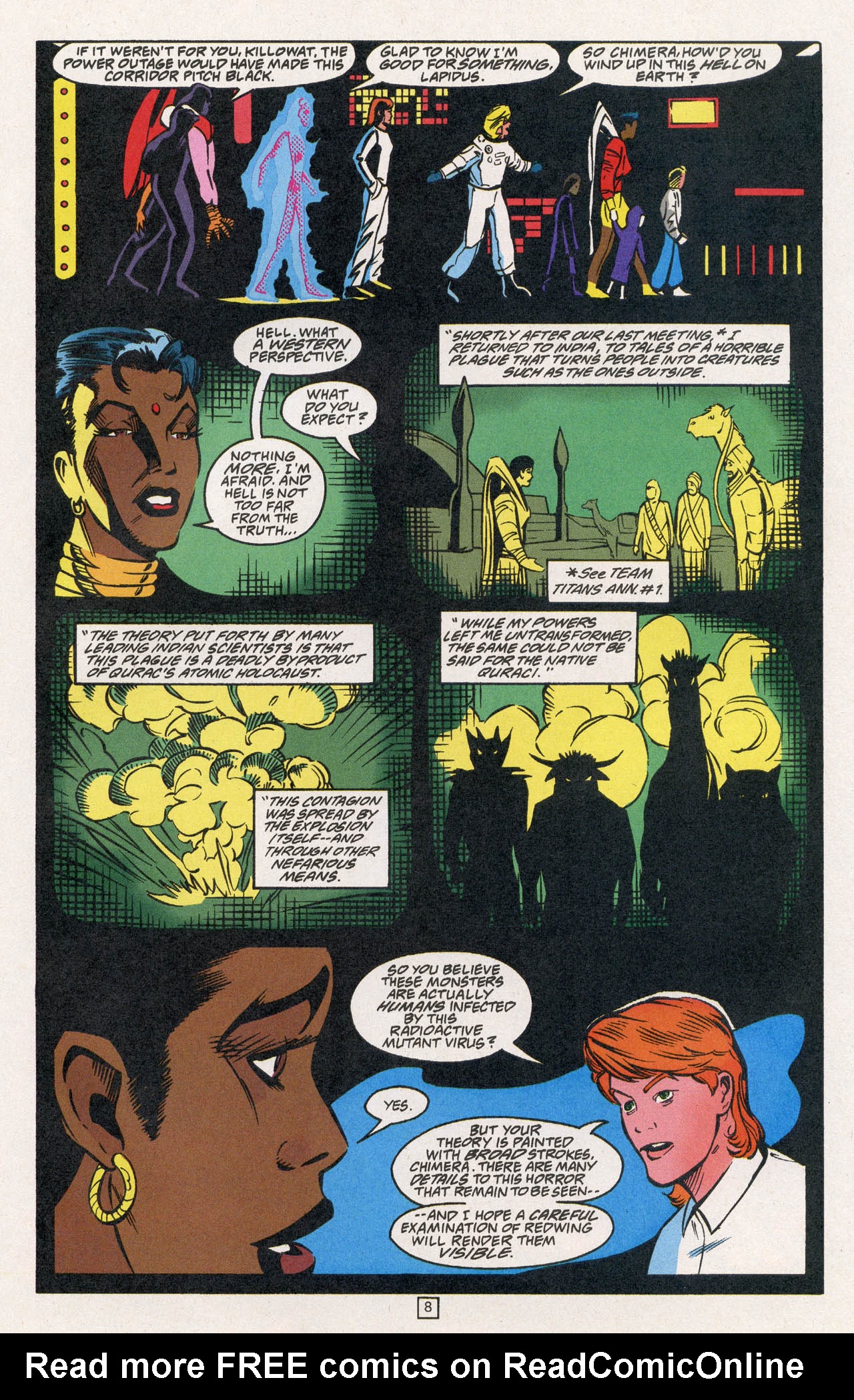 Read online Team Titans comic -  Issue #23 - 10