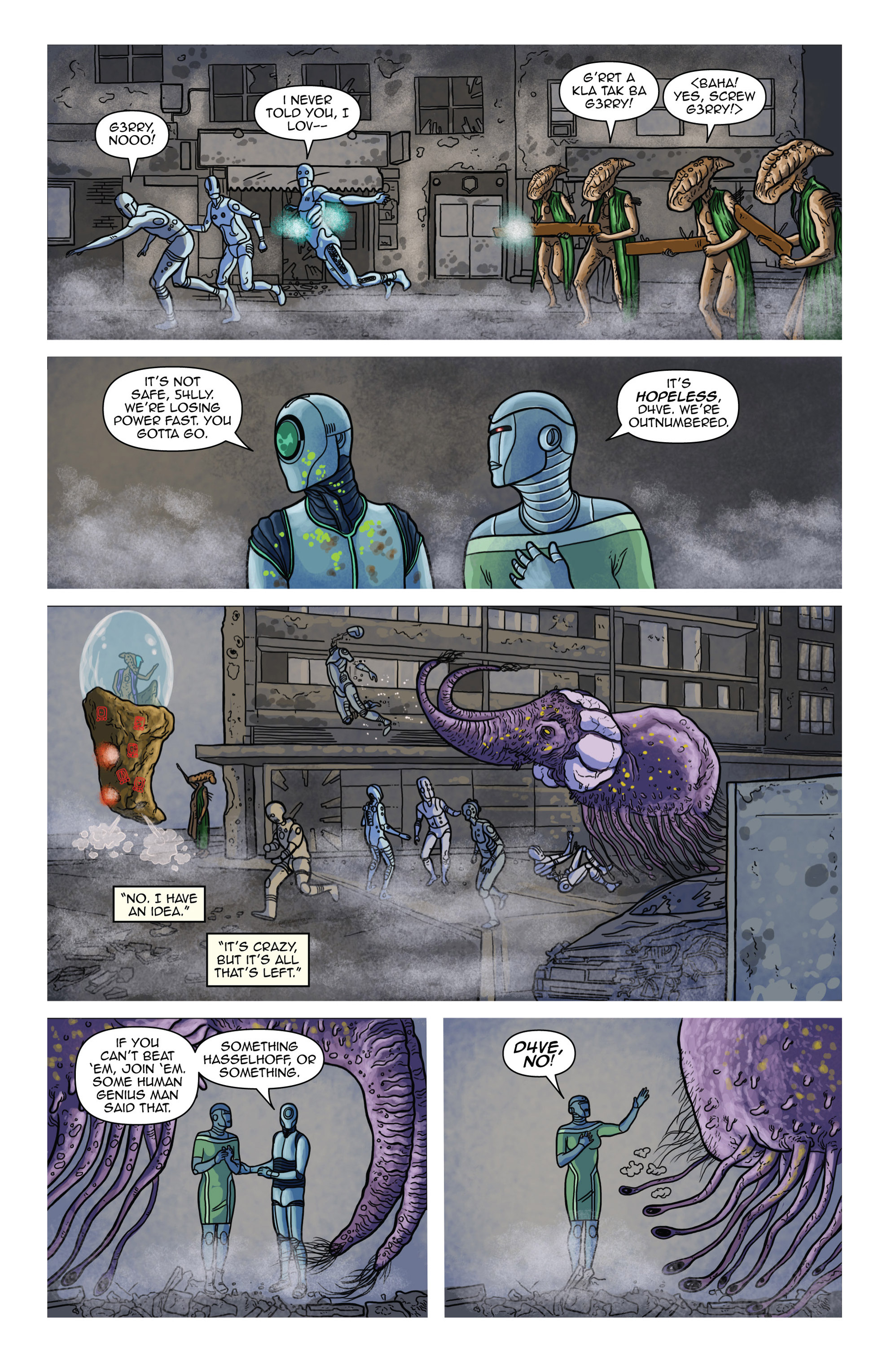 Read online D4VE comic -  Issue #5 - 9