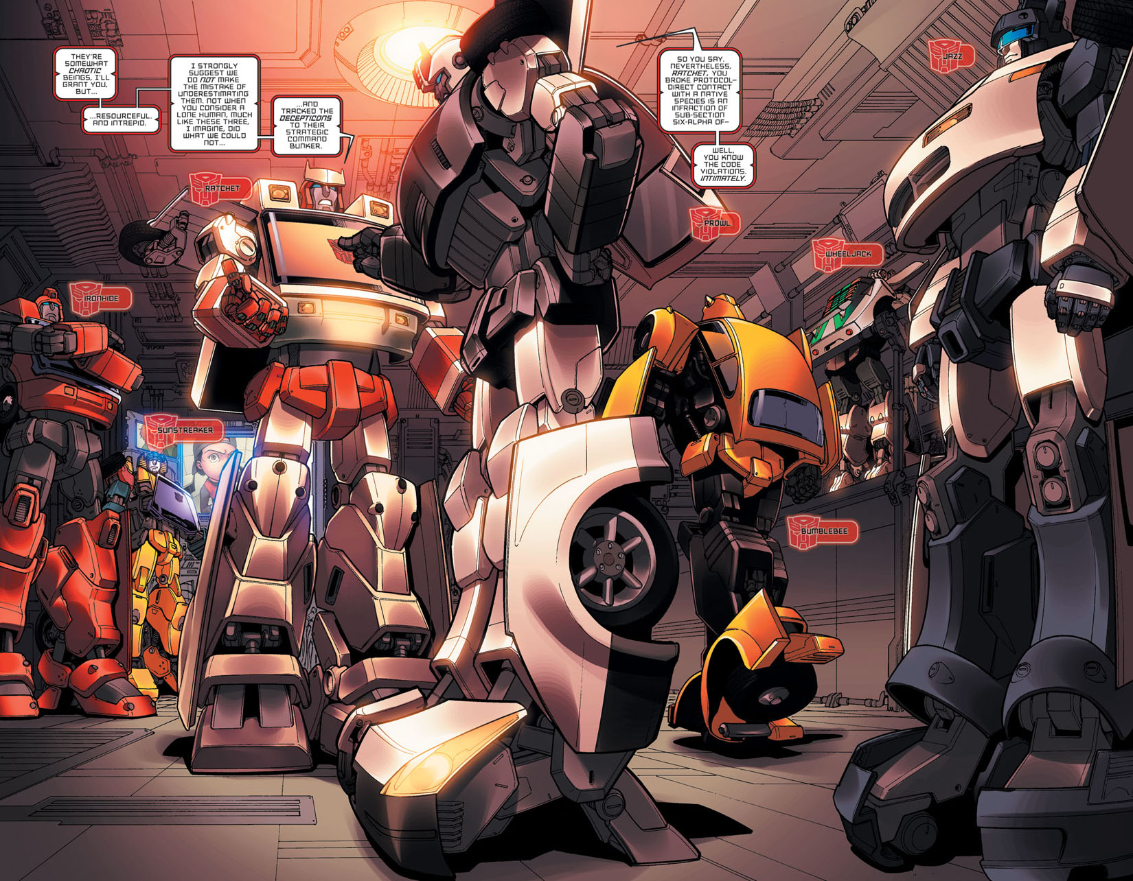 Read online The Transformers: Infiltration comic -  Issue #3 - 7