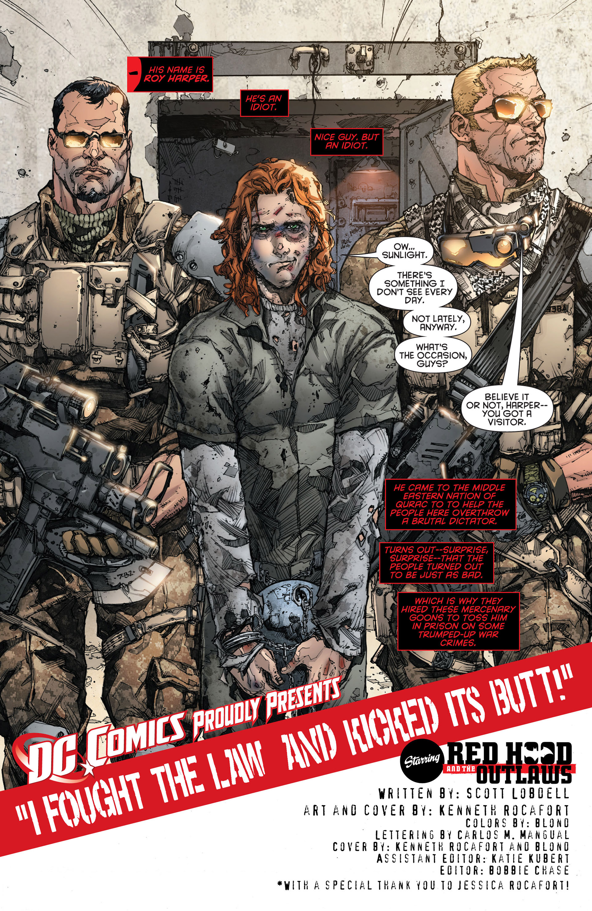 Read online Red Hood And The Outlaws (2011) comic -  Issue #1 - 3
