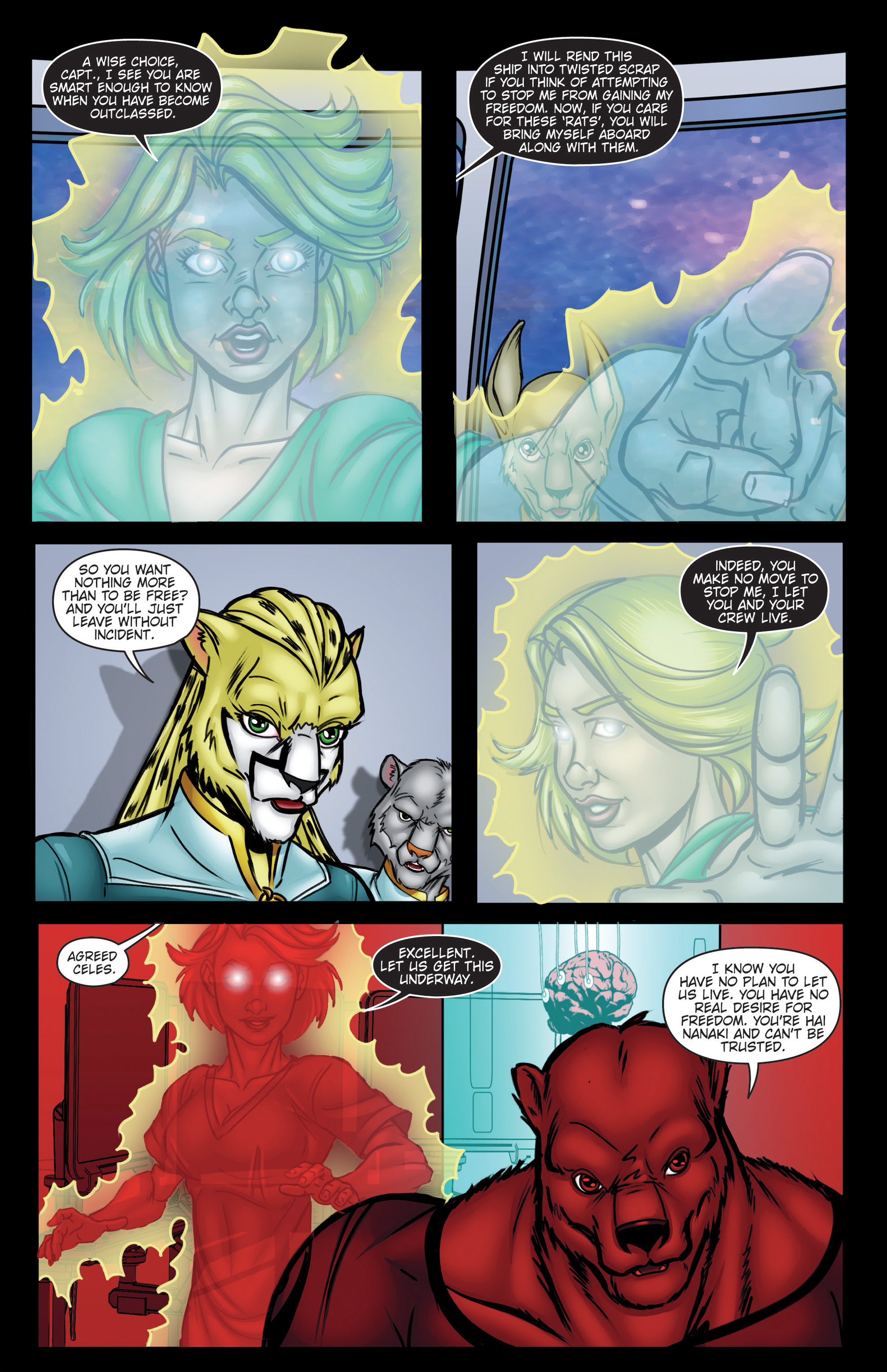 Read online Stars End comic -  Issue #3 - 9