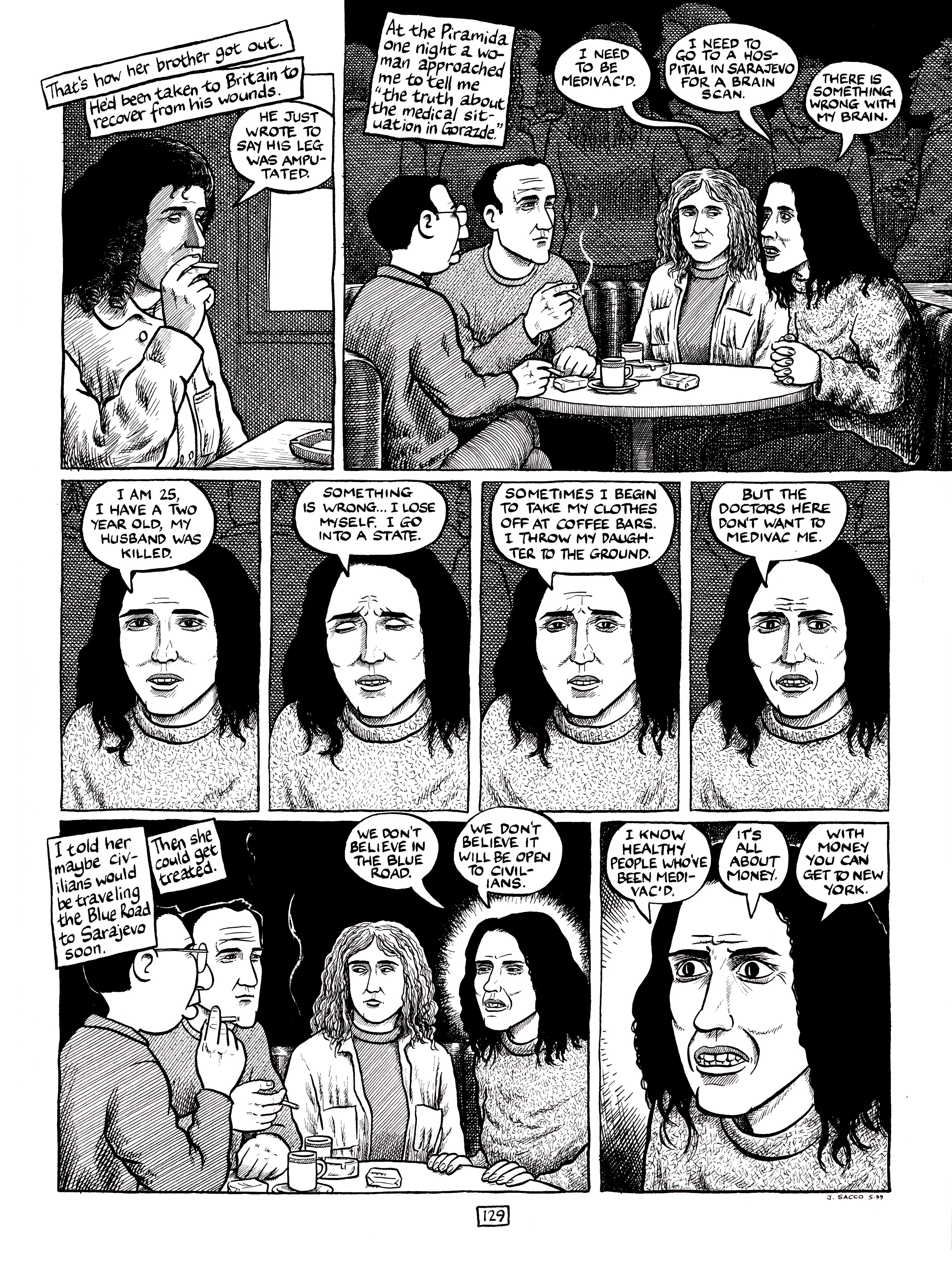 Read online Safe Area Goražde comic -  Issue # TPB (Part 2) - 70