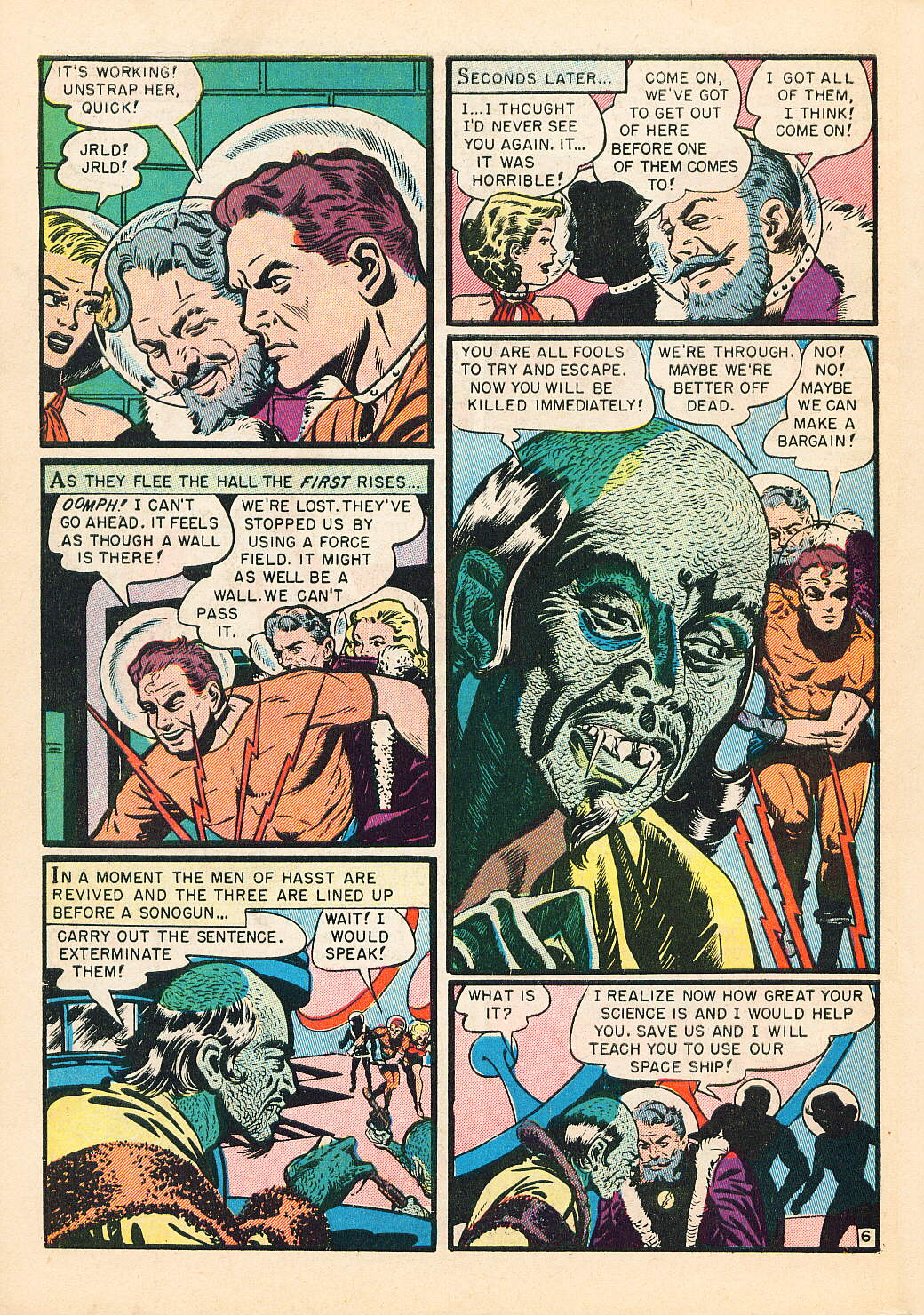 Read online Captain Science comic -  Issue #1 - 32