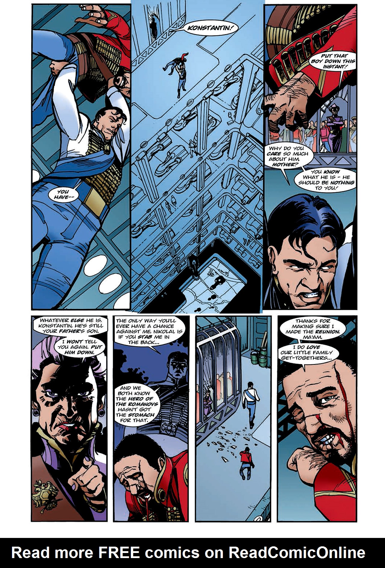 Read online Nikolai Dante comic -  Issue # TPB 4 - 116