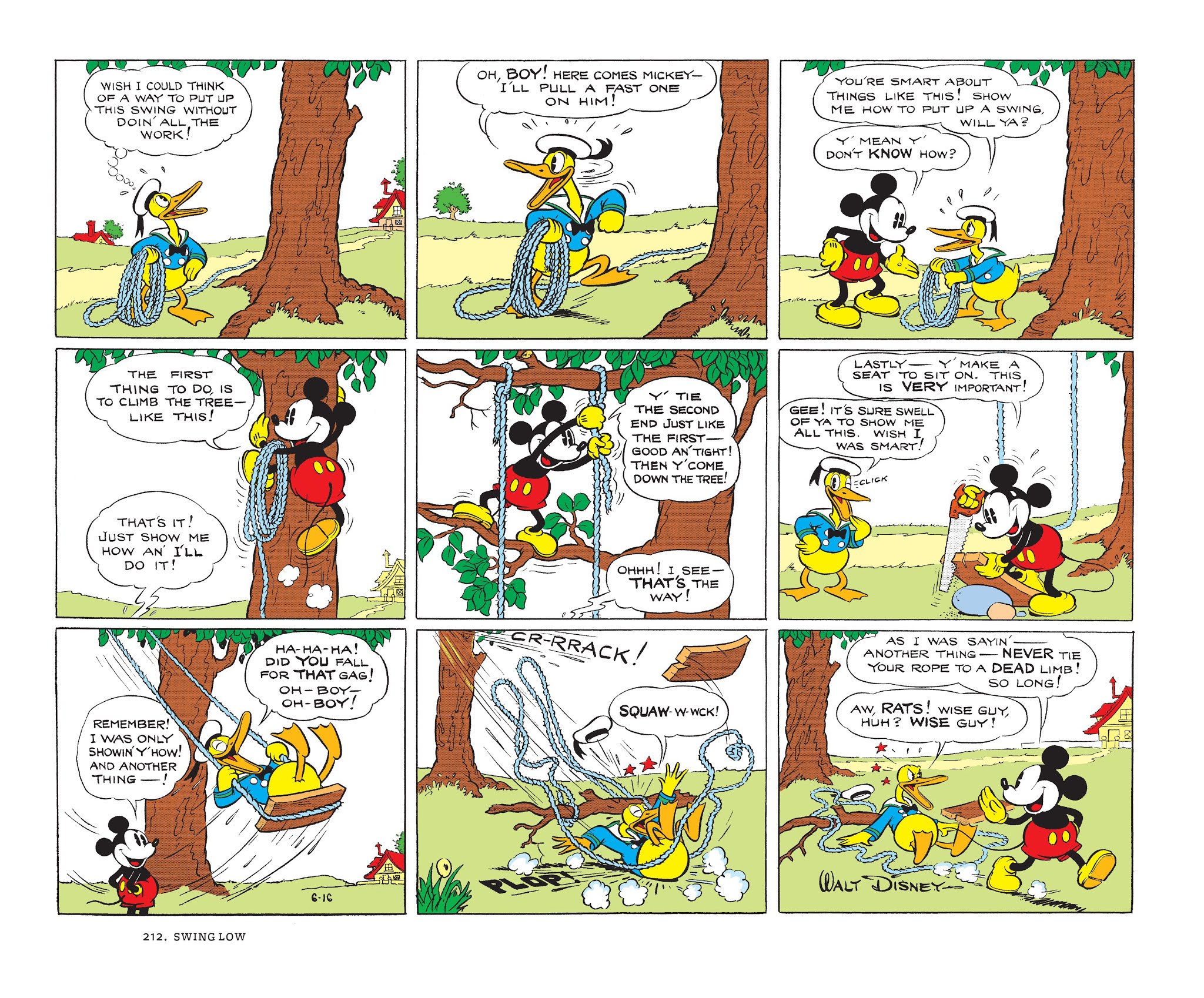 Read online Walt Disney's Mickey Mouse Color Sundays comic -  Issue # TPB 1 (Part 3) - 12