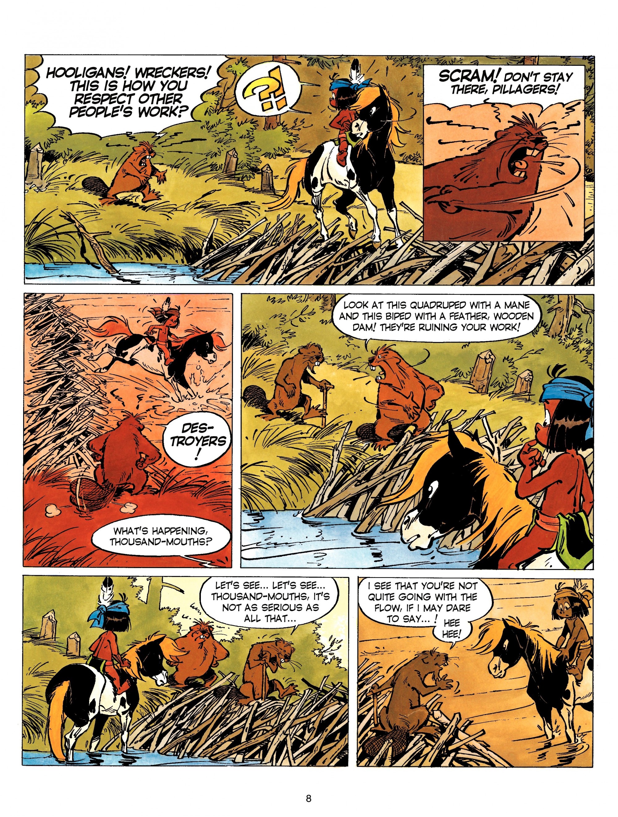 Read online Yakari comic -  Issue #3 - 8