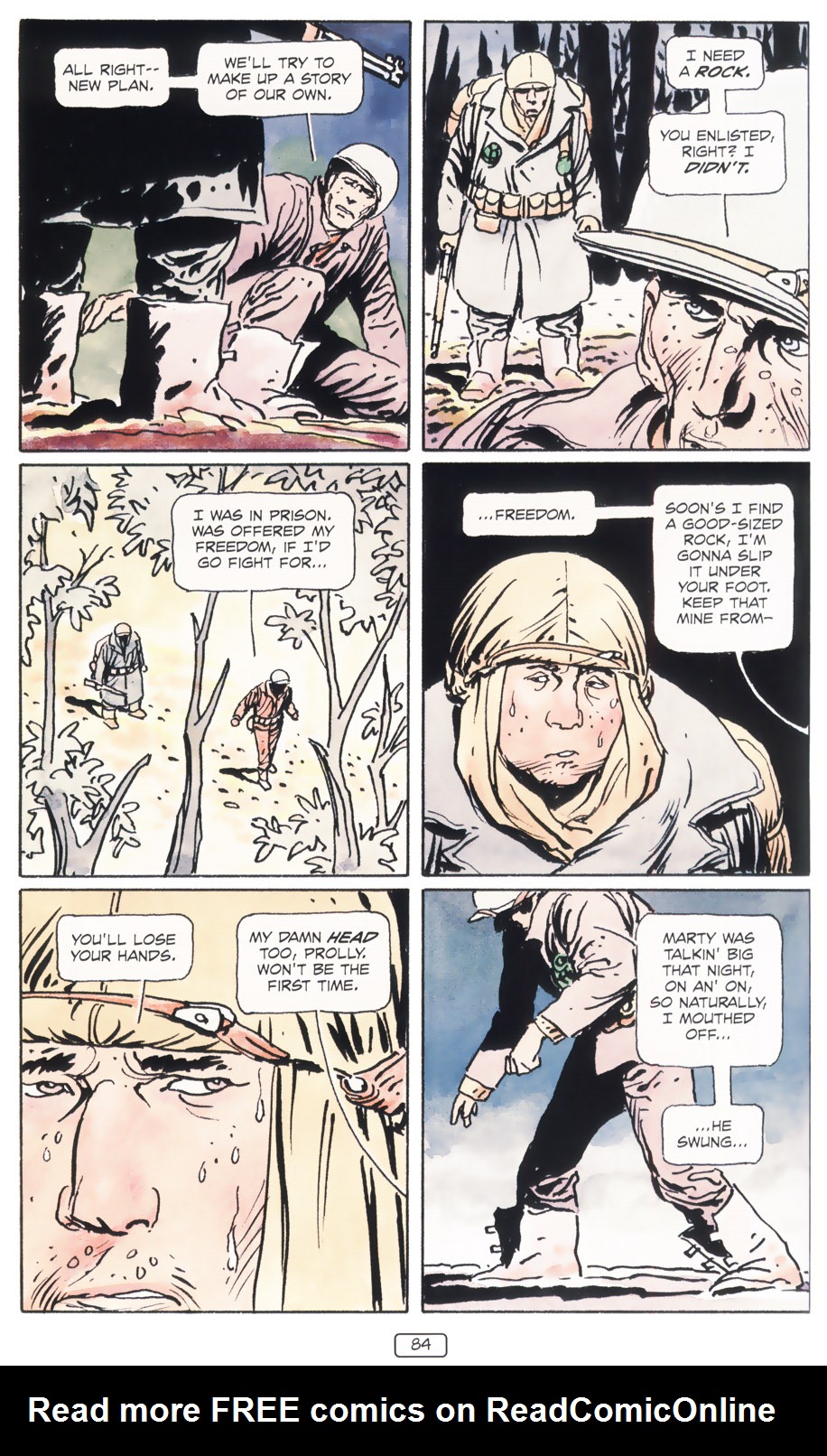 Read online Sgt. Rock: Between Hell & A Hard Place comic -  Issue # TPB - 90