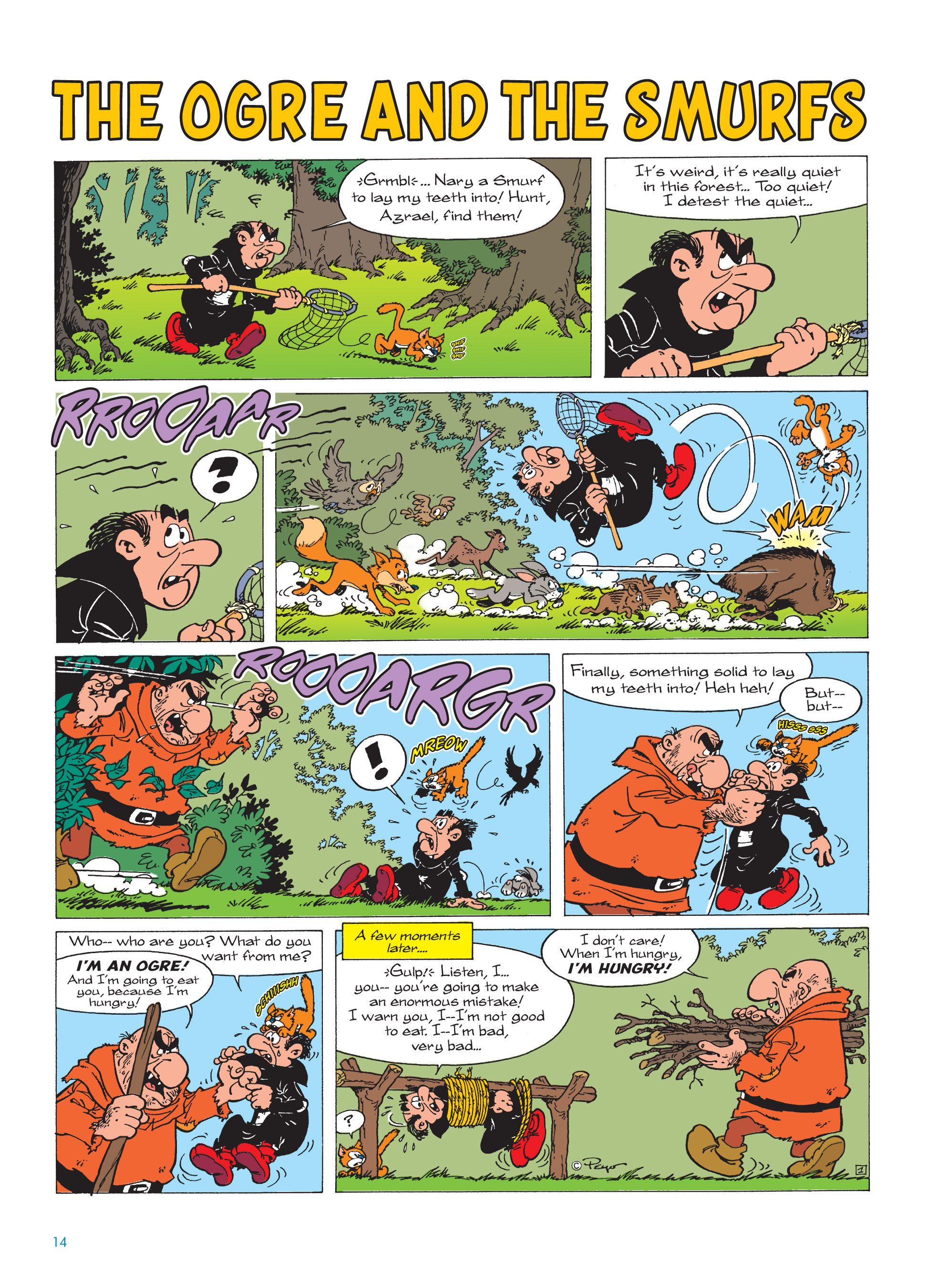 Read online The Smurfs Christmas comic -  Issue # Full - 14