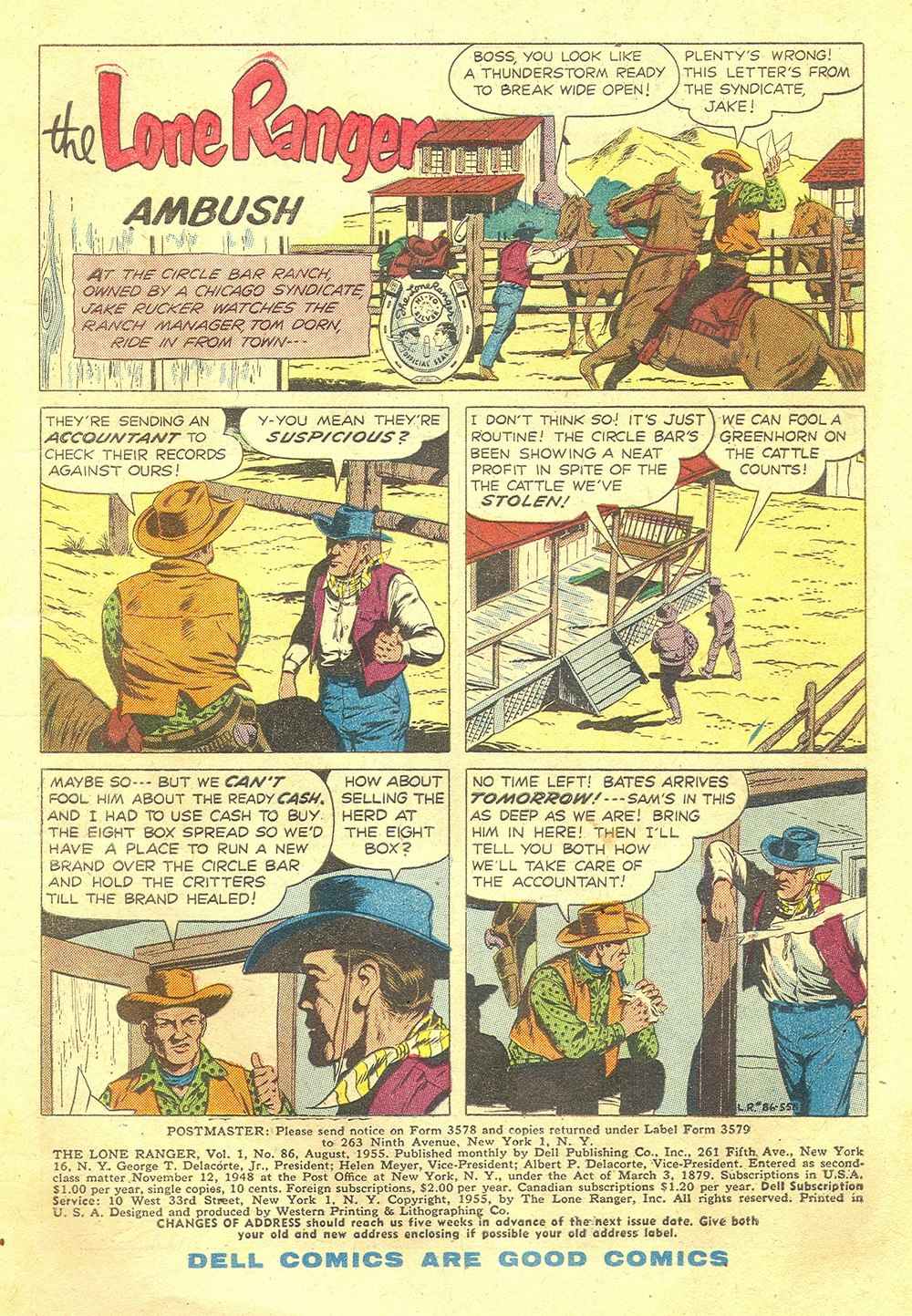 Read online The Lone Ranger (1948) comic -  Issue #86 - 3