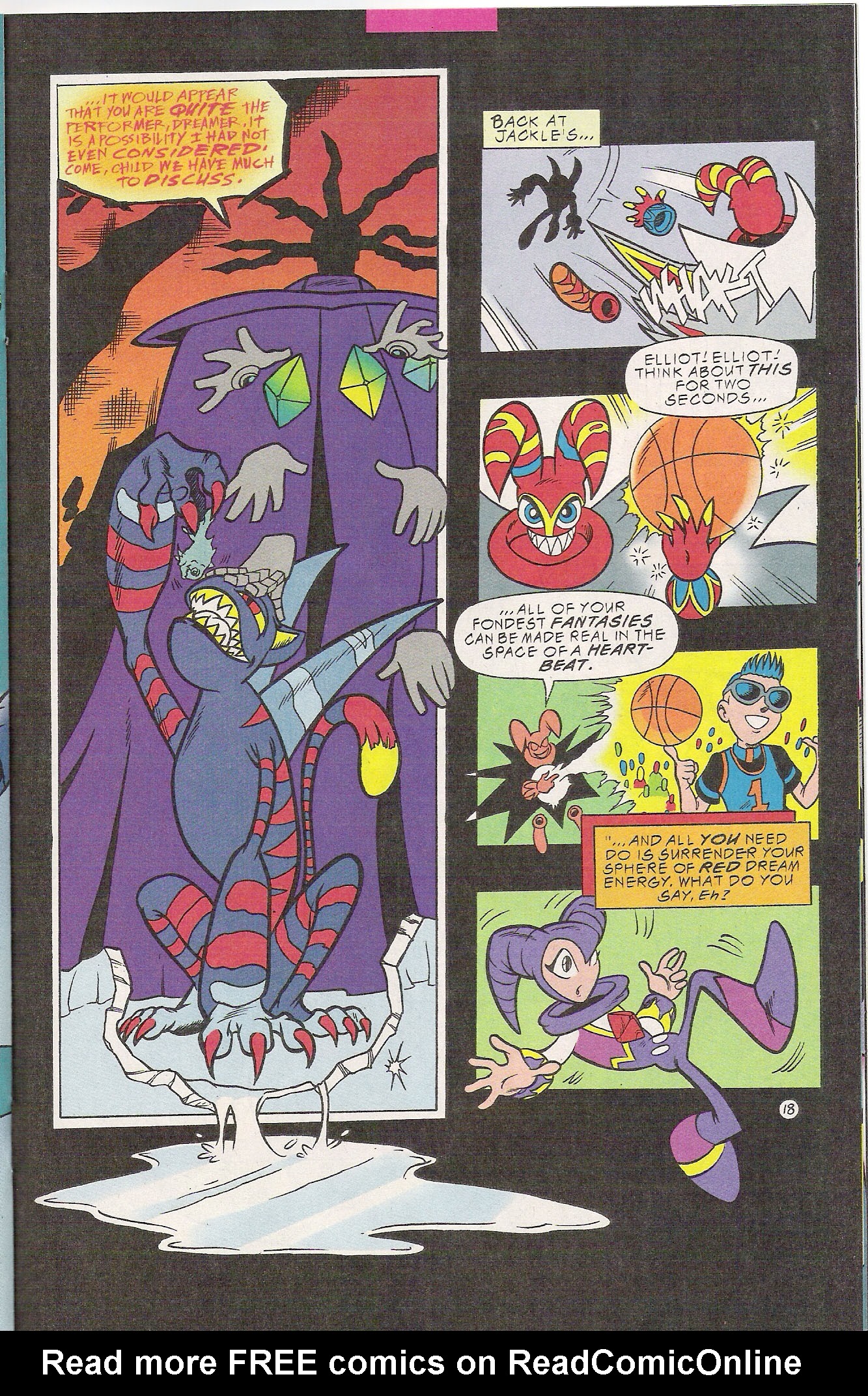 Read online NiGHTS into Dreams... comic -  Issue #2 - 20
