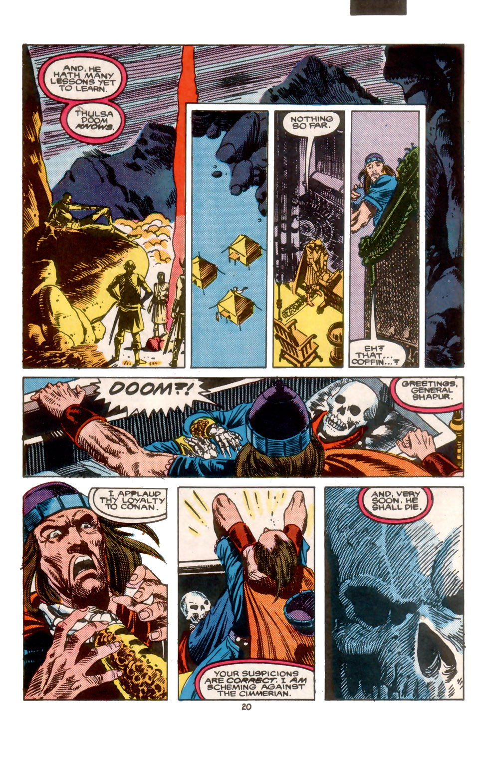 Read online Conan the Barbarian (1970) comic -  Issue #201 - 21