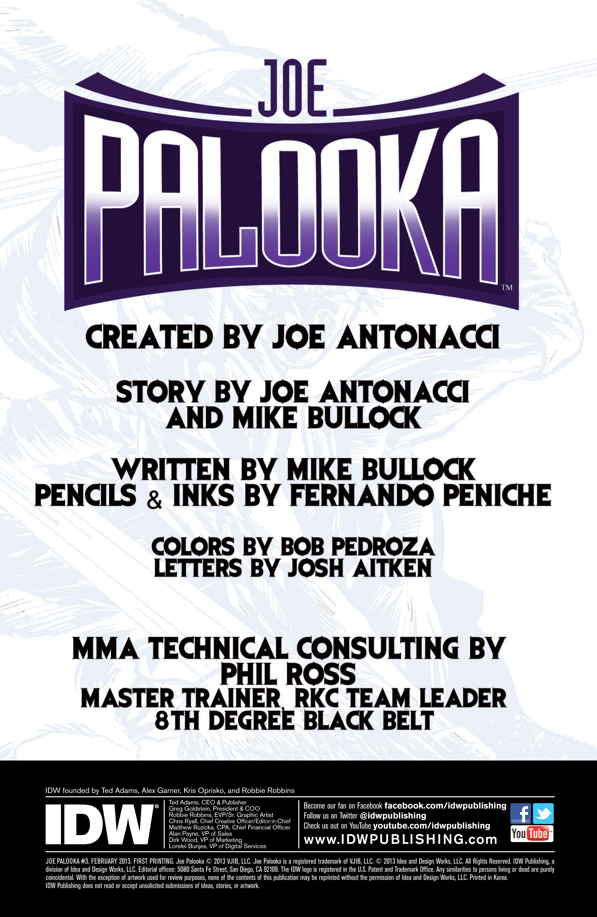 Read online Joe Palooka comic -  Issue #3 - 2