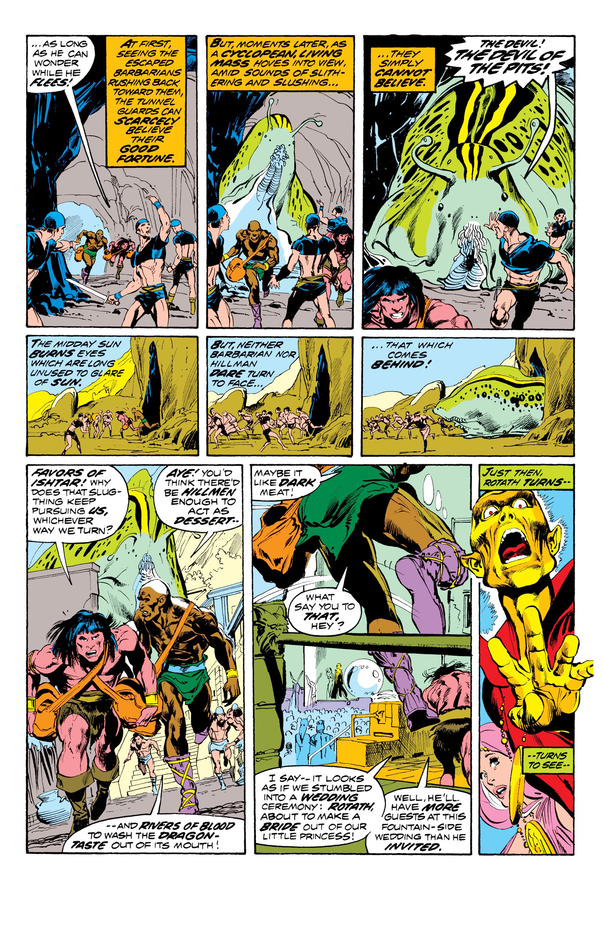 Read online Conan The Barbarian Epic Collection: The Original Marvel Years - The Curse Of The Golden Skull comic -  Issue # TPB (Part 3) - 23