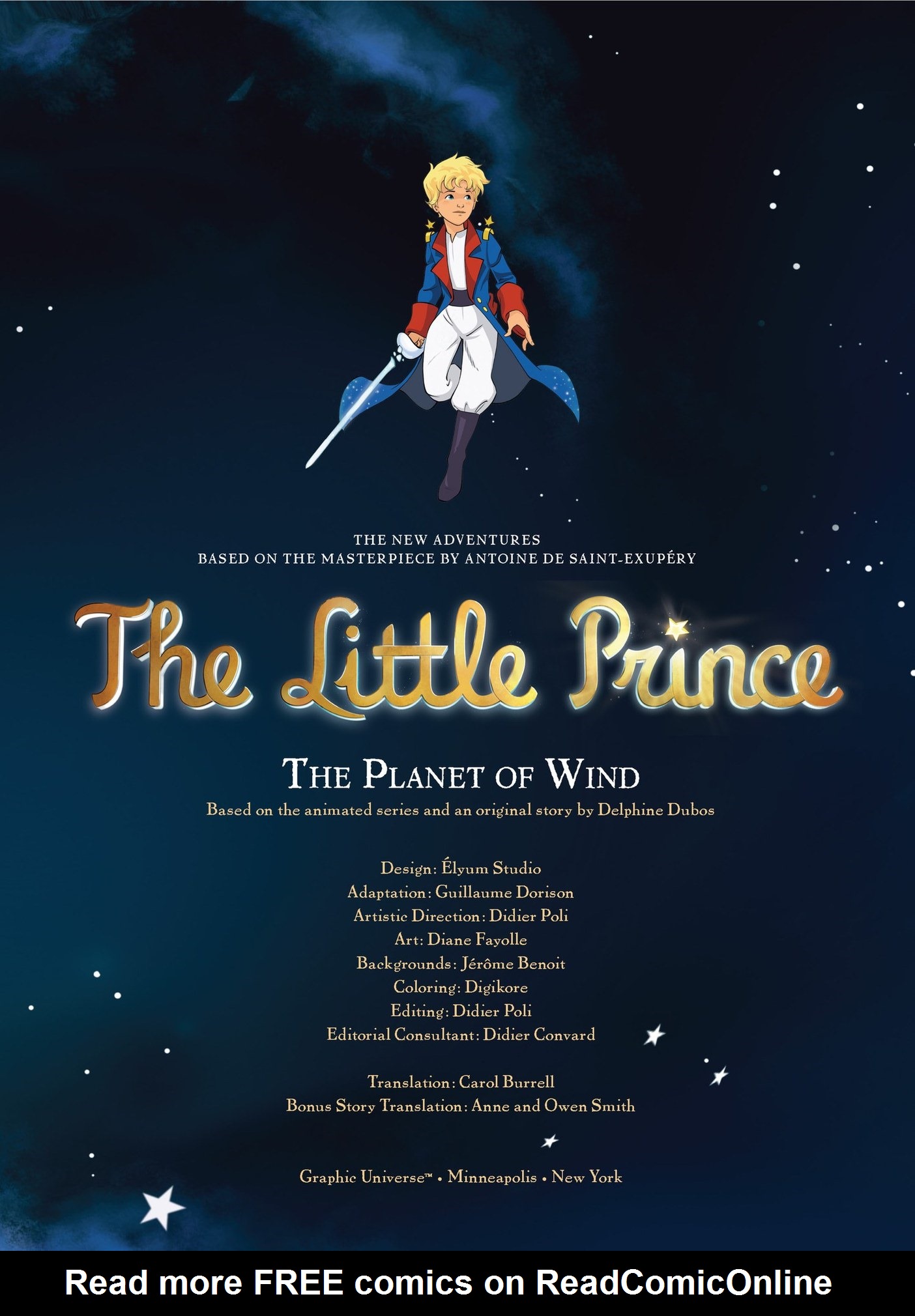 Read online The Little Prince comic -  Issue #1 - 5