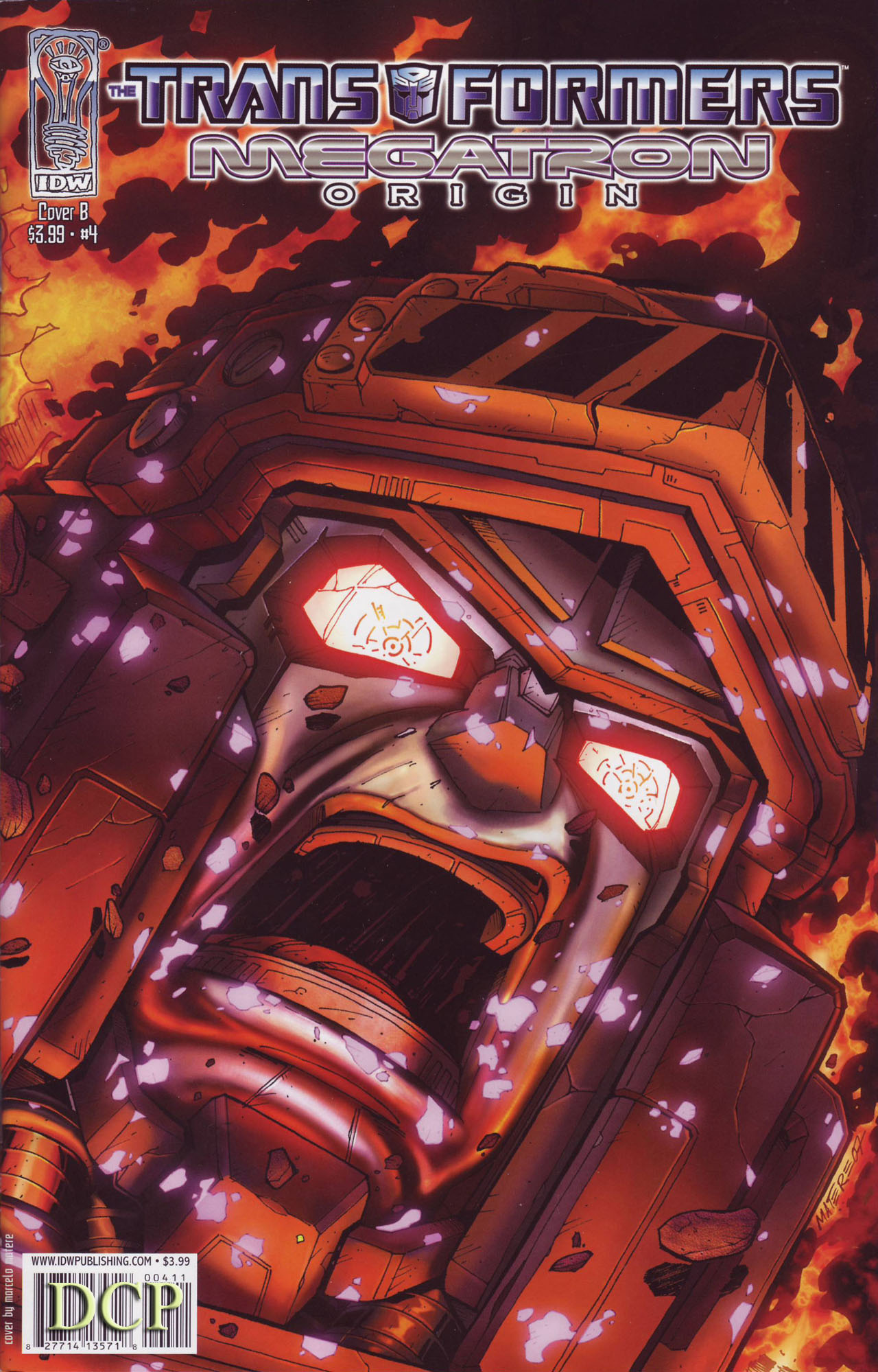 Read online The Transformers Megatron Origin comic -  Issue #4 - 2
