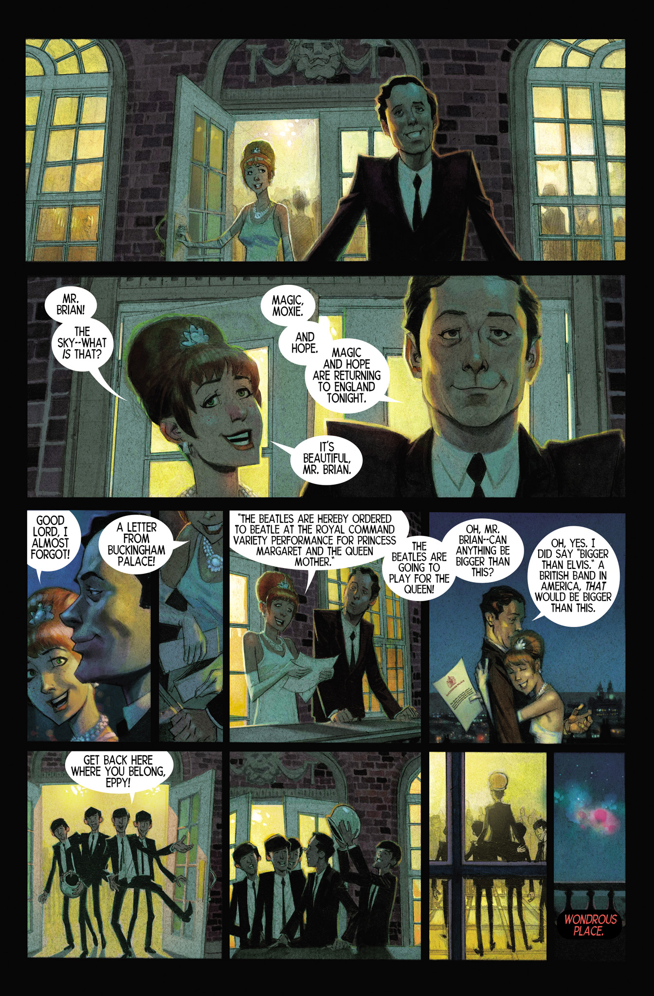 Read online The Fifth Beatle: The Brian Epstein Story comic -  Issue # TPB - 47