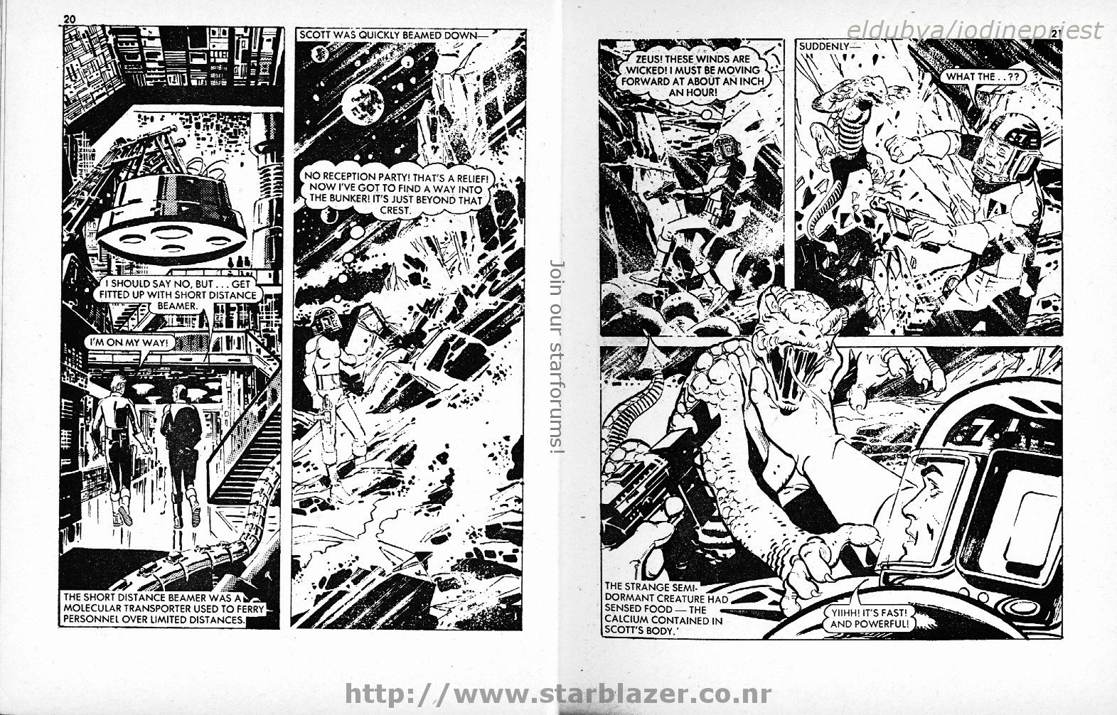 Read online Starblazer comic -  Issue #135 - 12