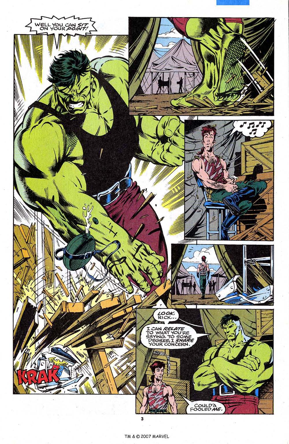 Read online The Incredible Hulk (1968) comic -  Issue #391 - 5