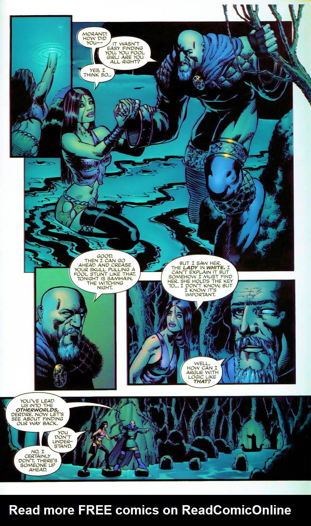 Read online More Than Mortal: Otherworlds comic -  Issue #2 - 8
