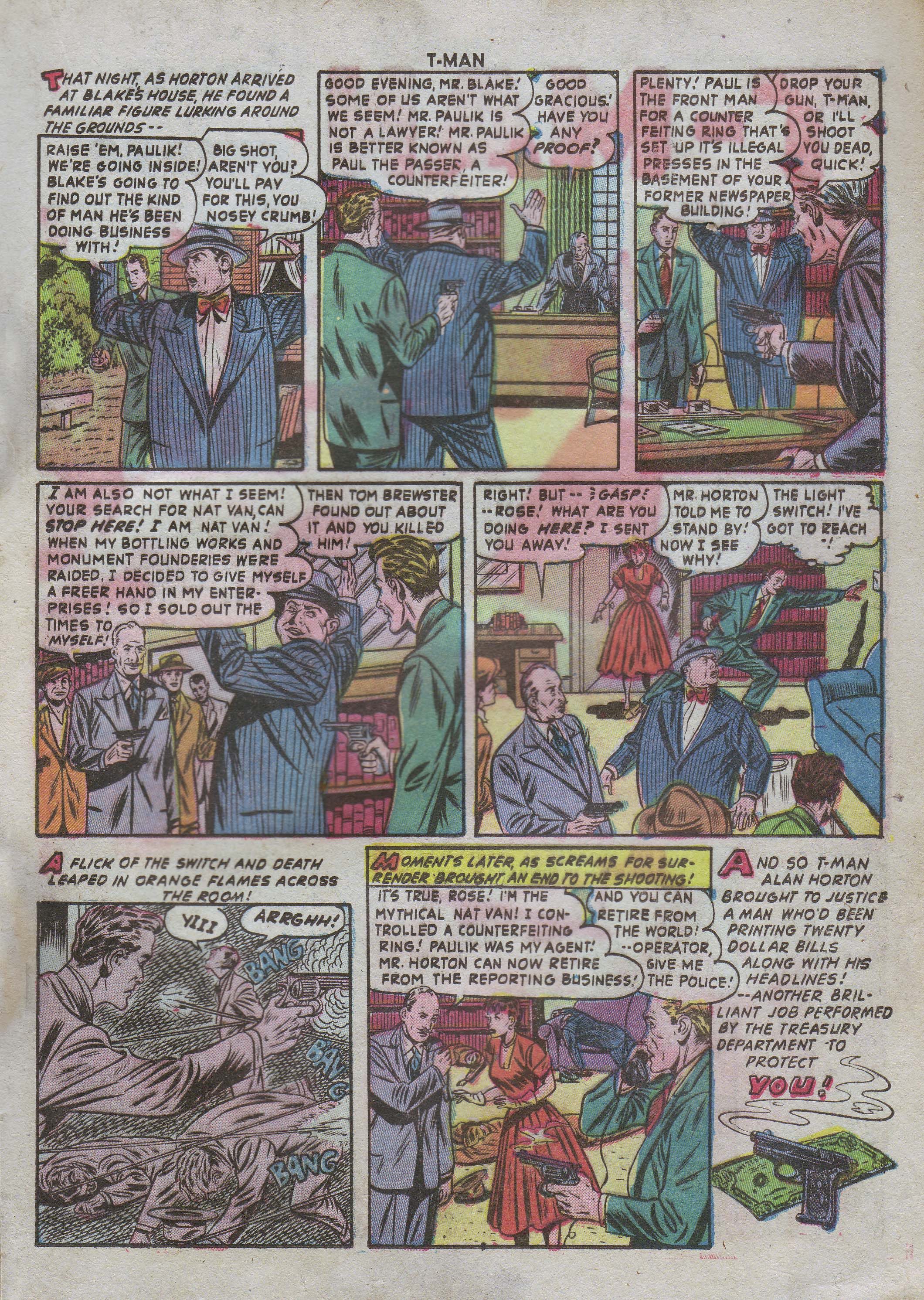 Read online T-Man: World Wide Trouble Shooter comic -  Issue #9 - 17