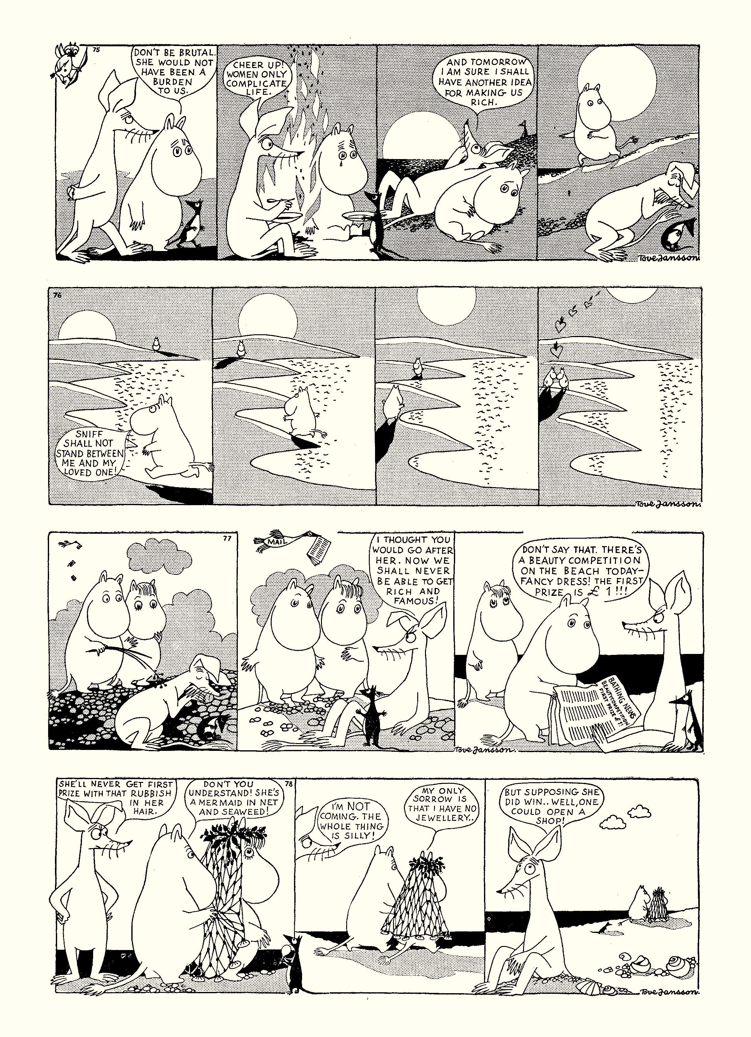 Read online Moomin: The Complete Tove Jansson Comic Strip comic -  Issue # TPB 1 - 25