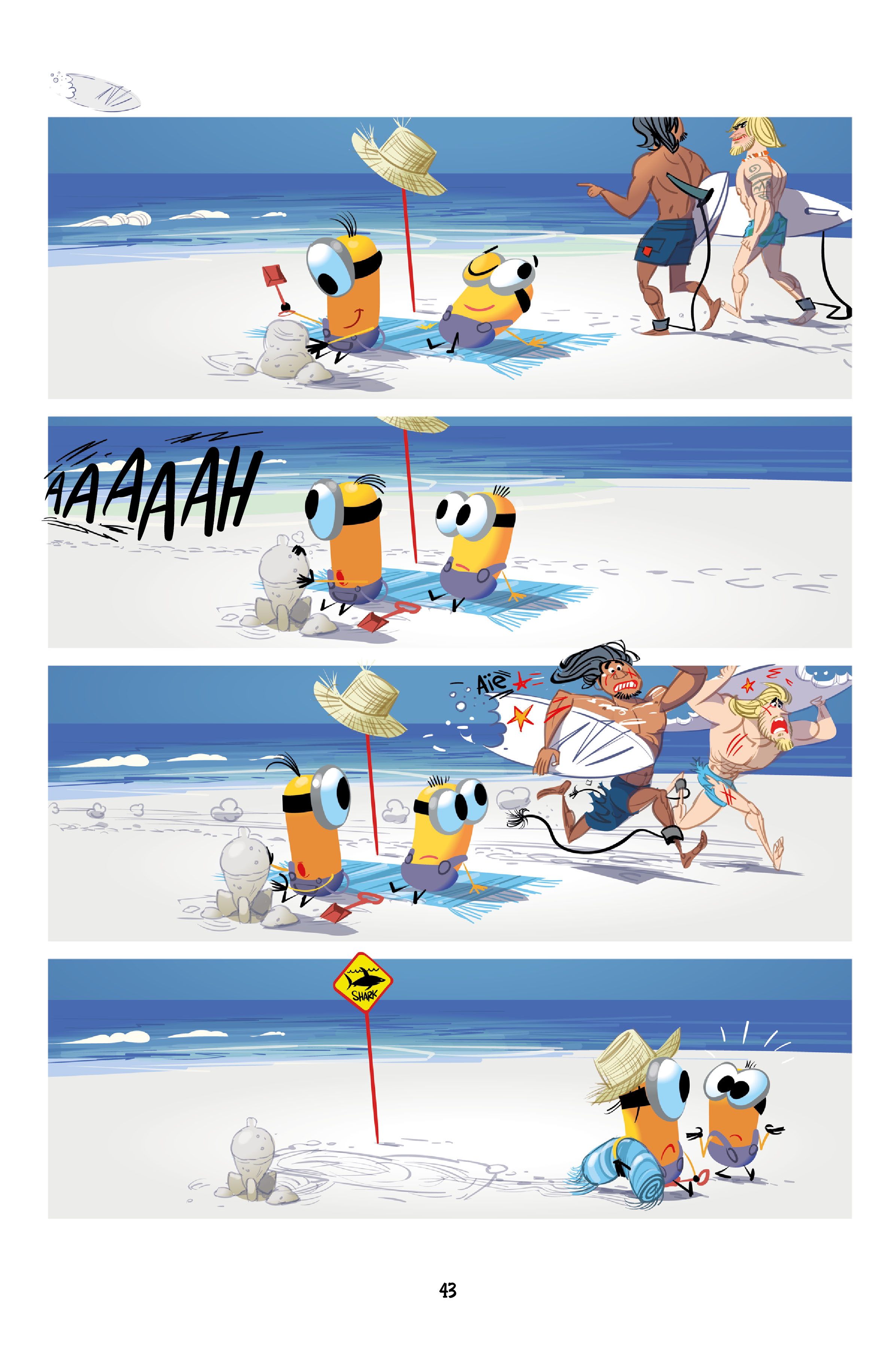 Read online Minions: Super Banana Games! comic -  Issue # Full - 42