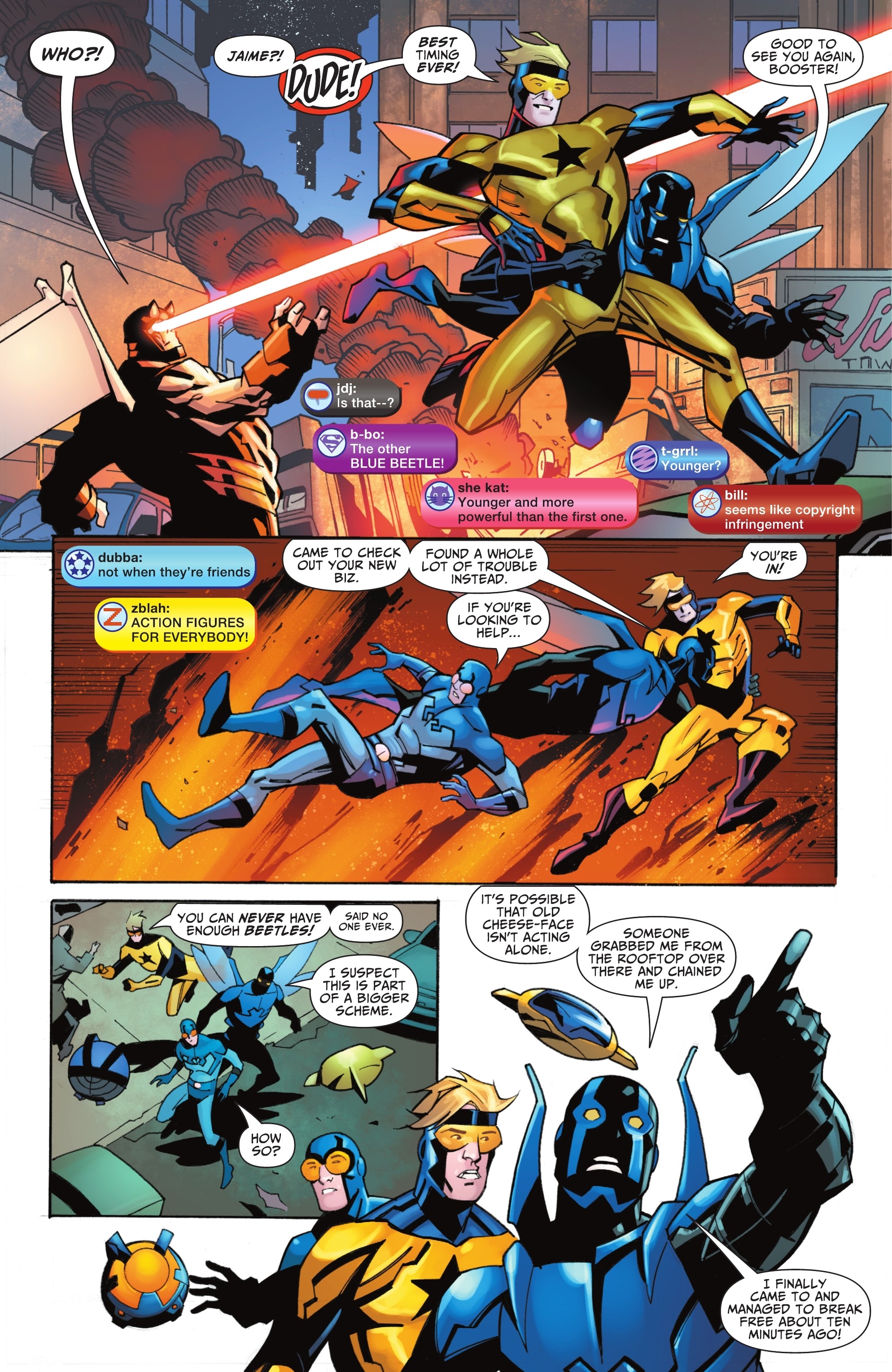 Read online Blue & Gold comic -  Issue #7 - 12