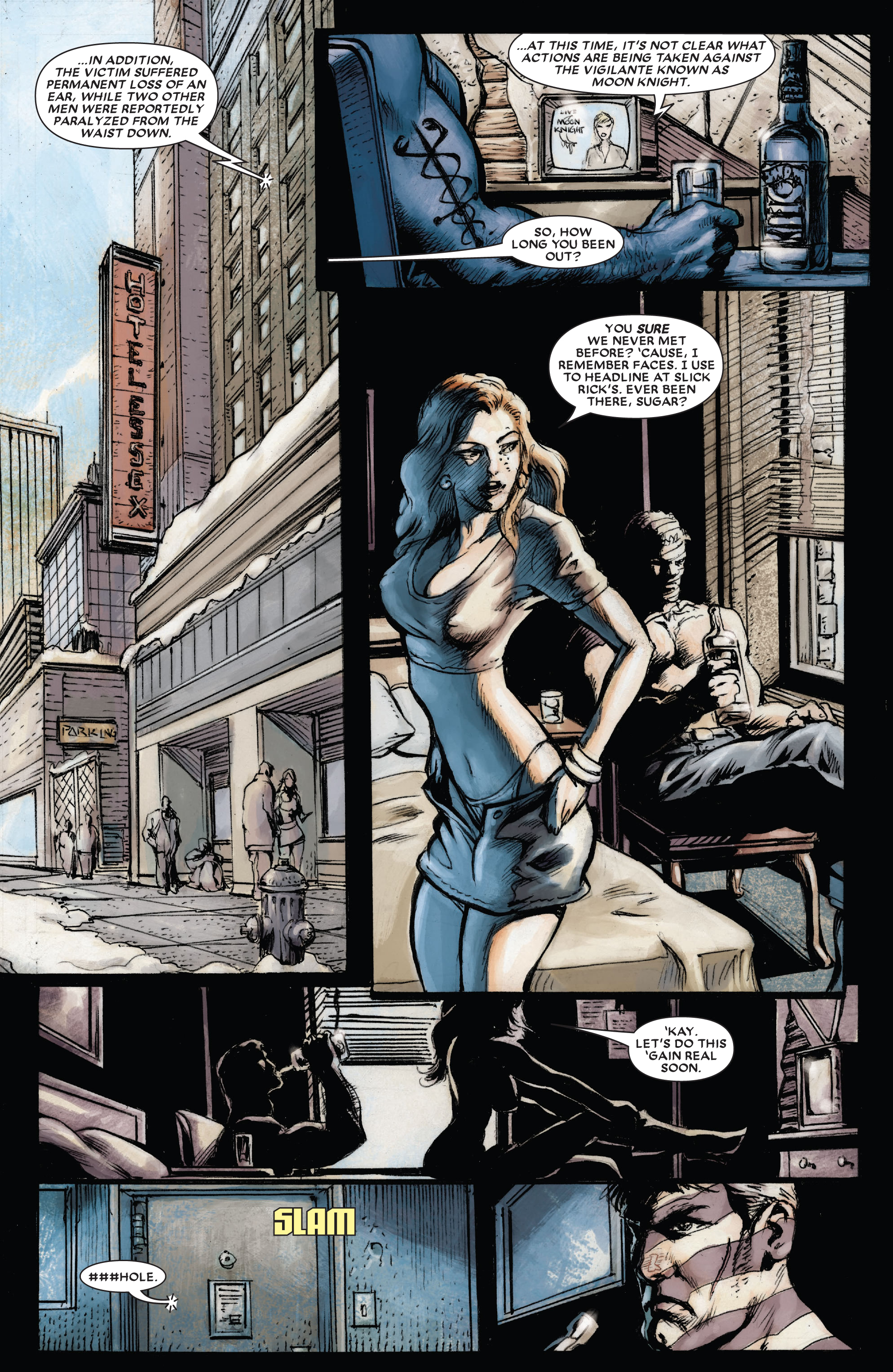 Read online Moon Knight by Huston, Benson & Hurwitz Omnibus comic -  Issue # TPB (Part 5) - 11