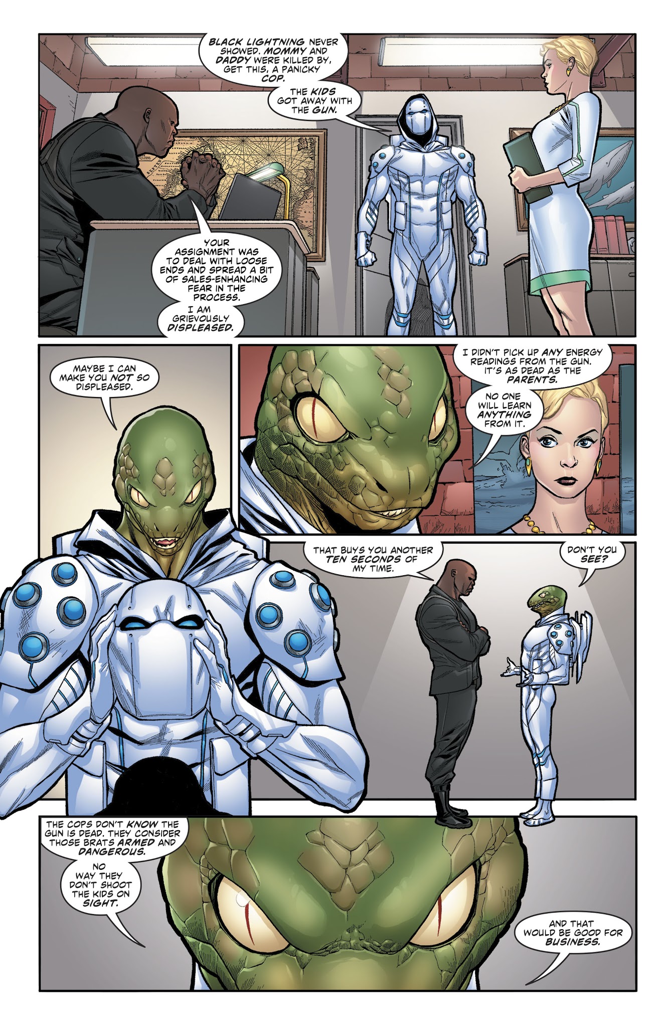 Read online Black Lightning: Cold Dead Hands comic -  Issue #3 - 11