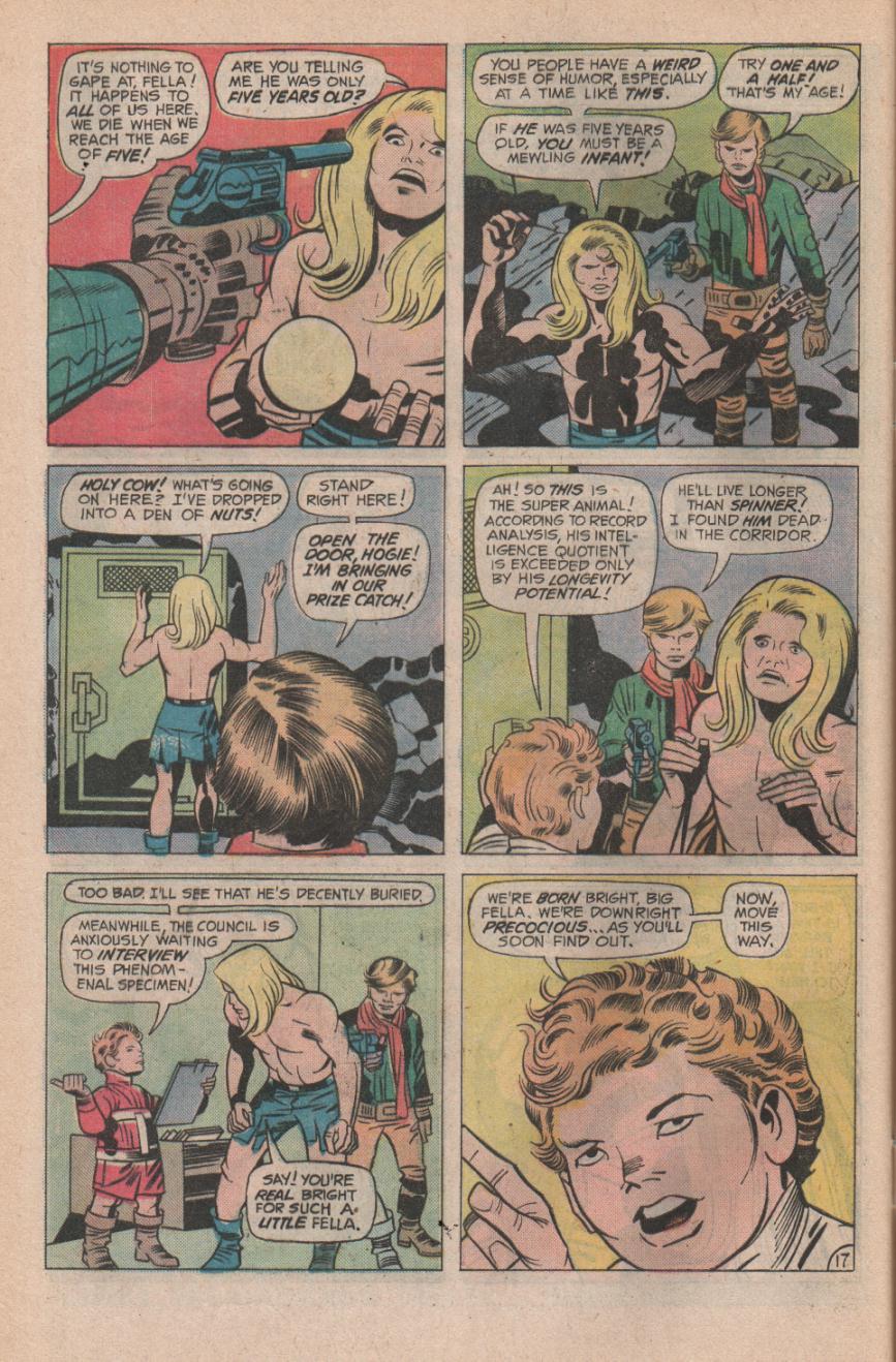 Read online Kamandi, The Last Boy On Earth comic -  Issue #37 - 32