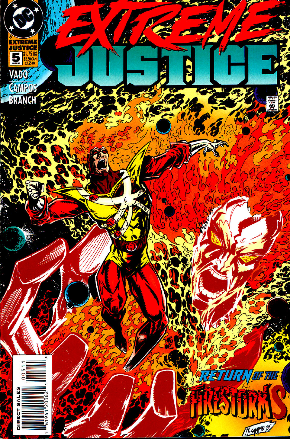 Read online Extreme Justice comic -  Issue #5 - 1
