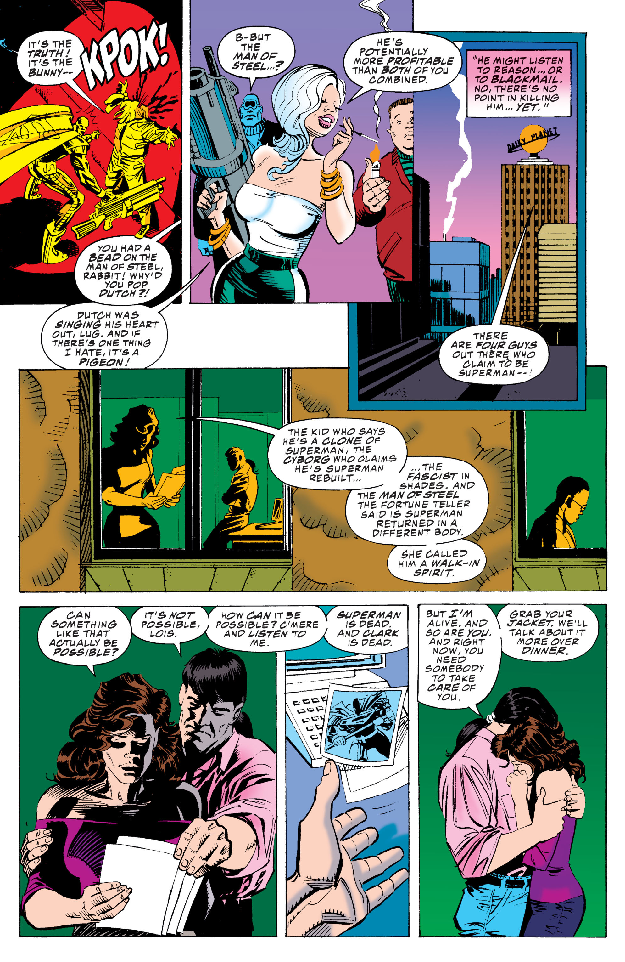 Read online Superman: The Death and Return of Superman Omnibus comic -  Issue # TPB (Part 7) - 11
