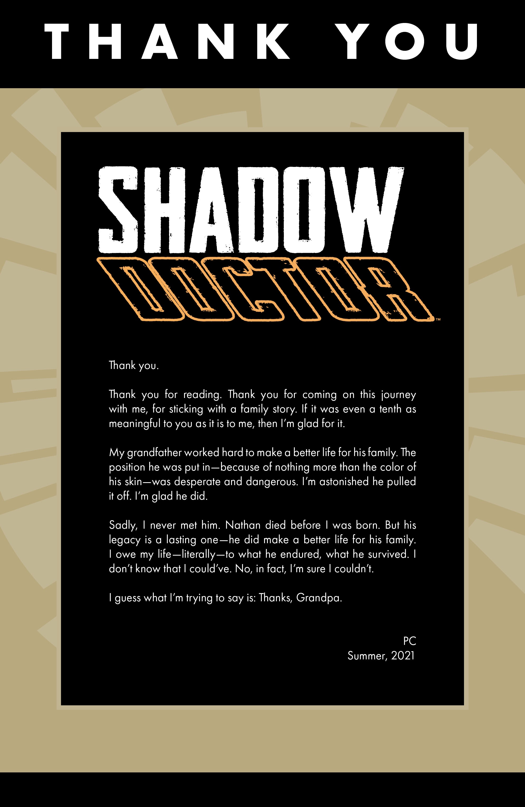 Read online Shadow Doctor comic -  Issue #5 - 23