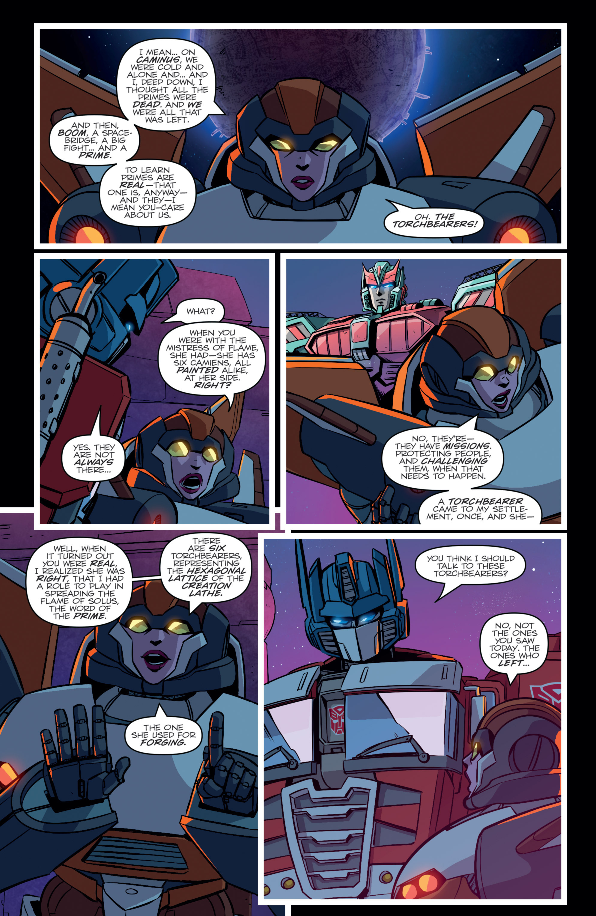 Read online The Transformers (2014) comic -  Issue #46 - 21