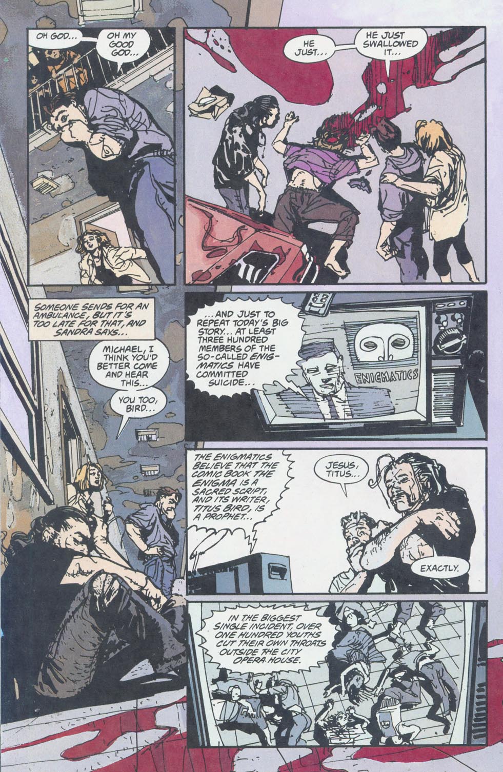 Read online Enigma comic -  Issue #4 - 22